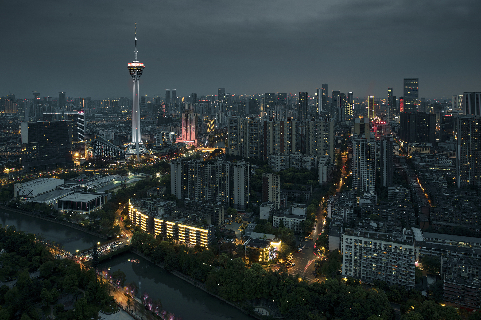 成都夜色
