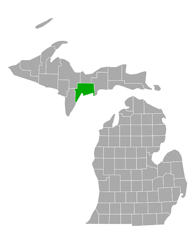 map delta in michigan