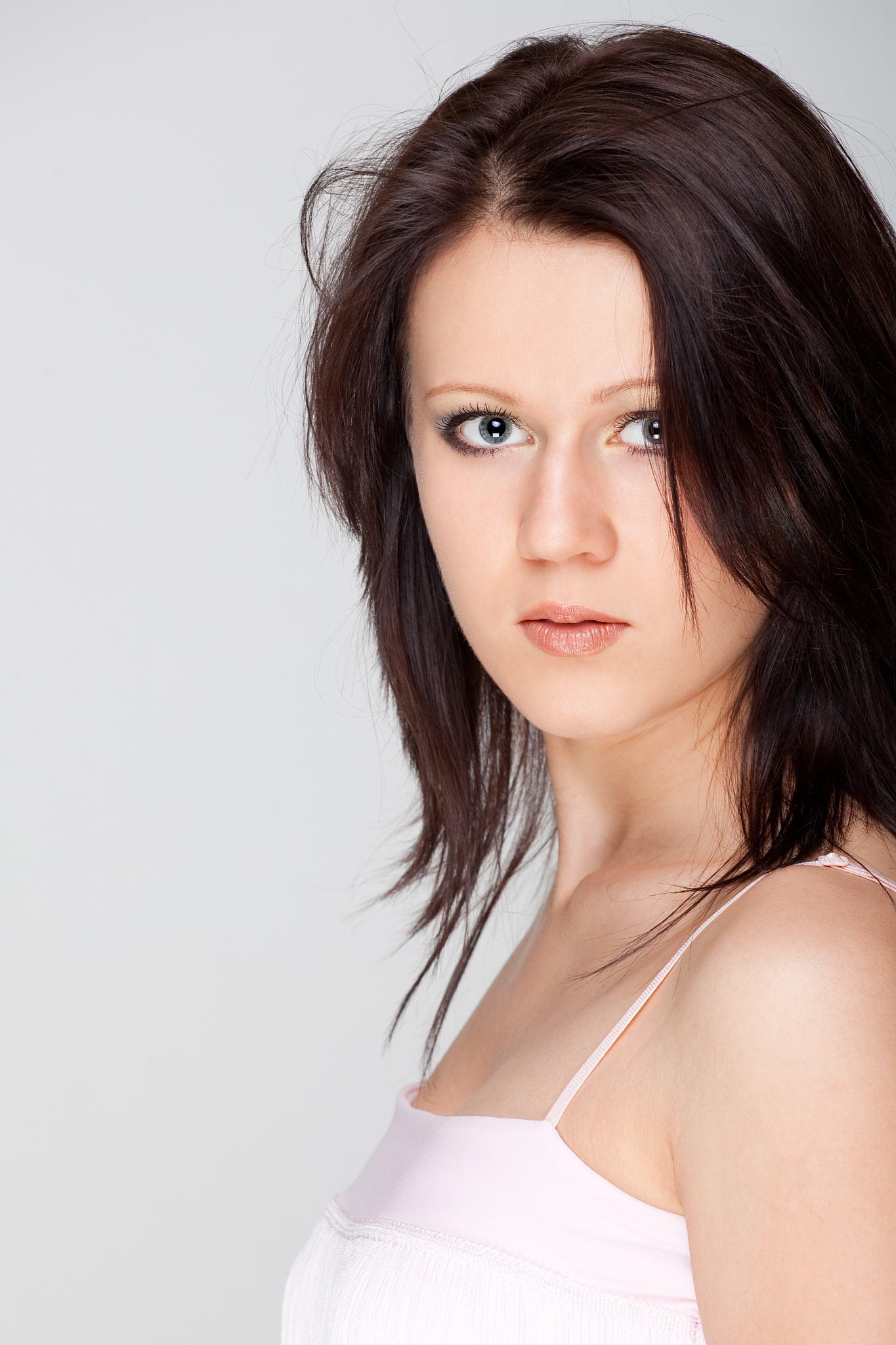 young beautiful woman