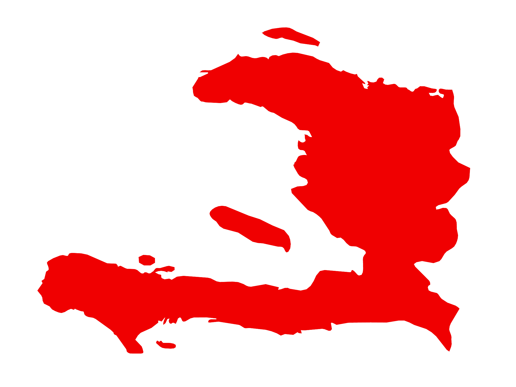 haiti map