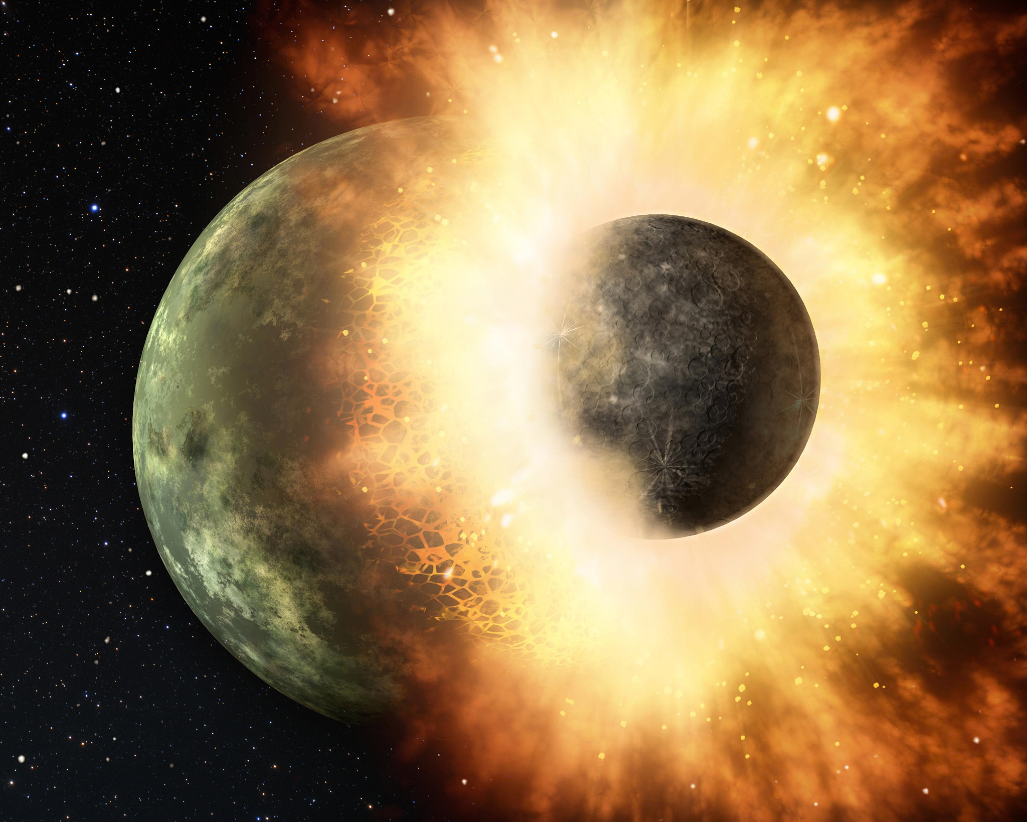 地球的起源：宇宙大爆炸后的46亿年