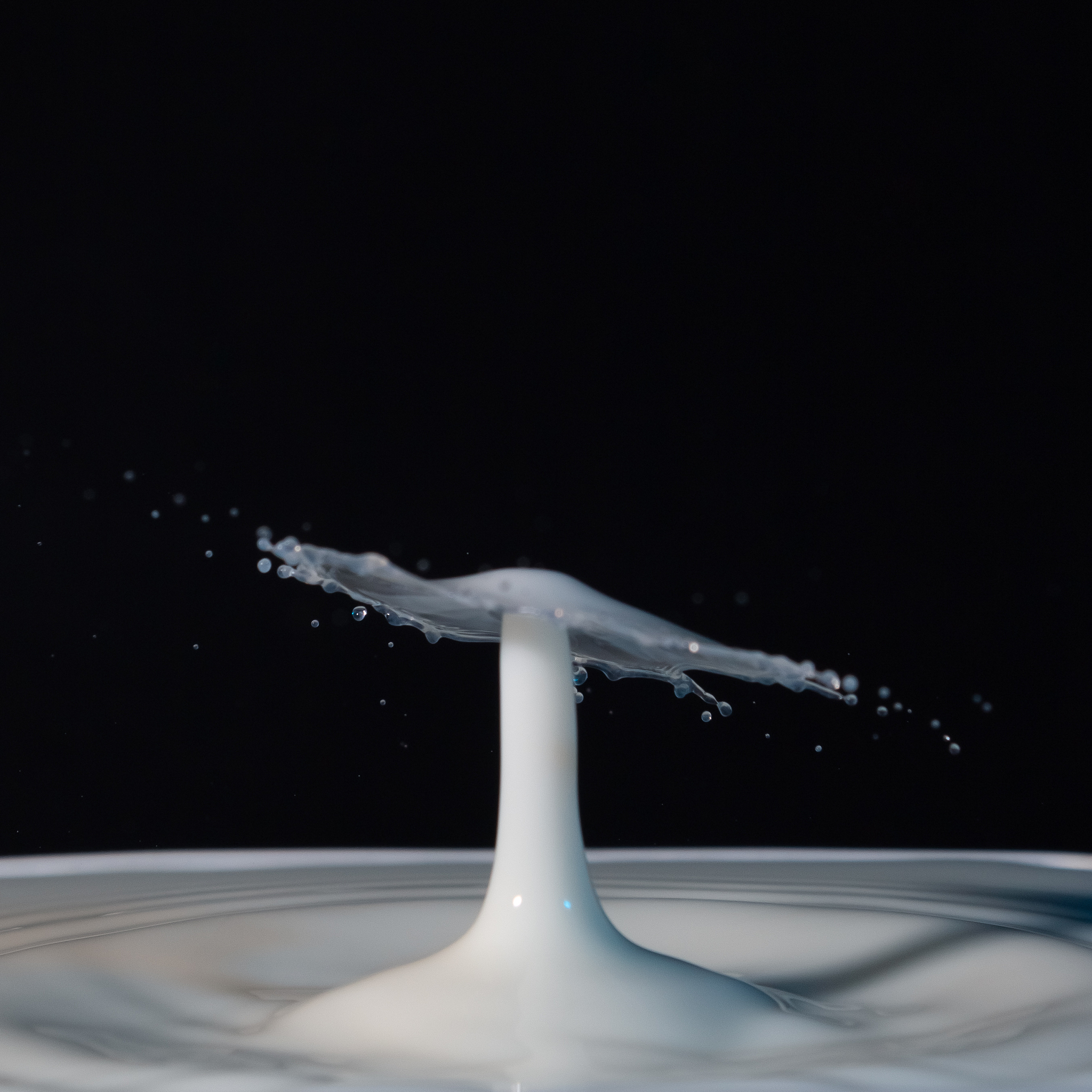 水滴形状与流体力学：从高处落下的科学解释