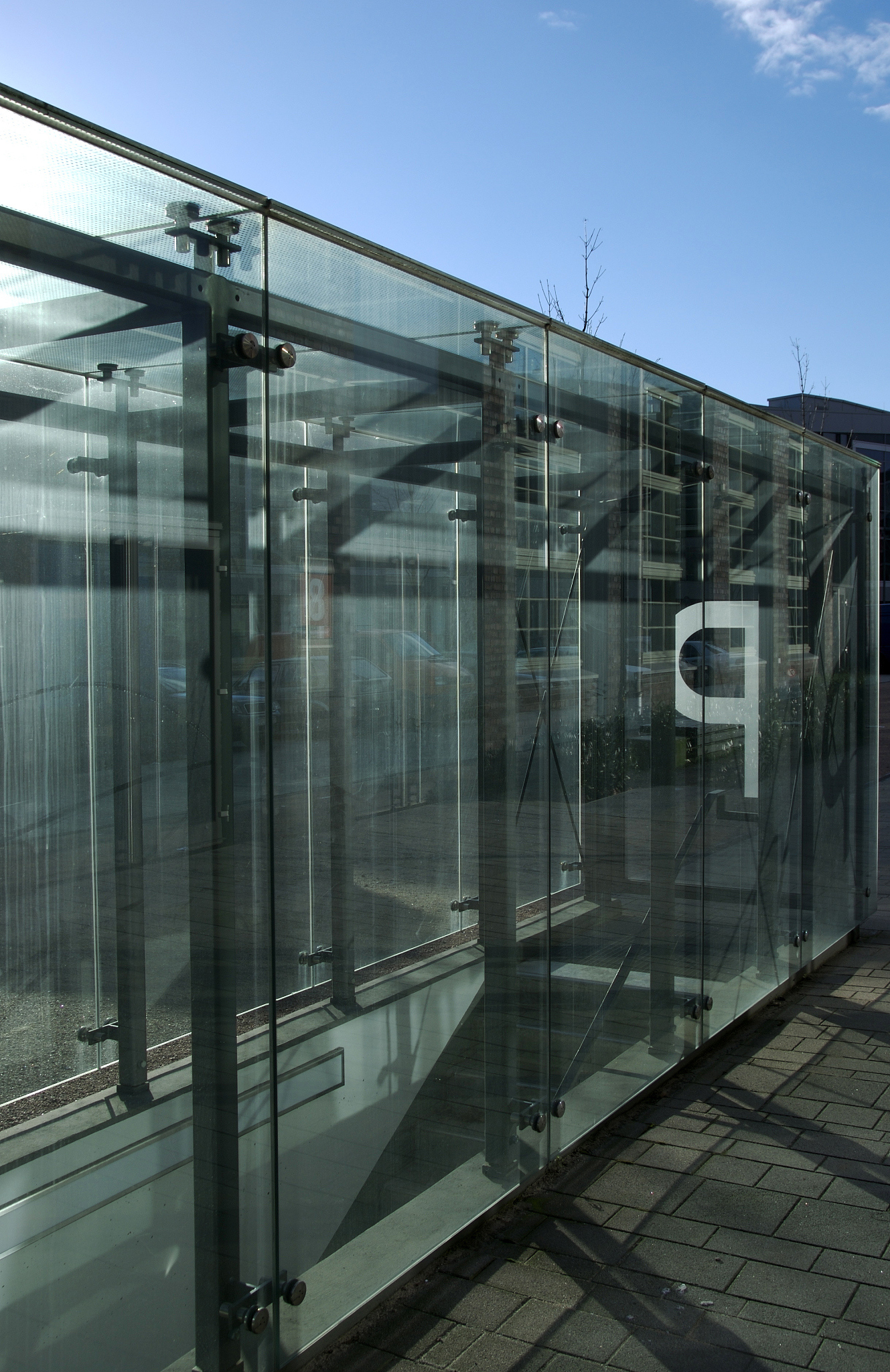 modern entrance
