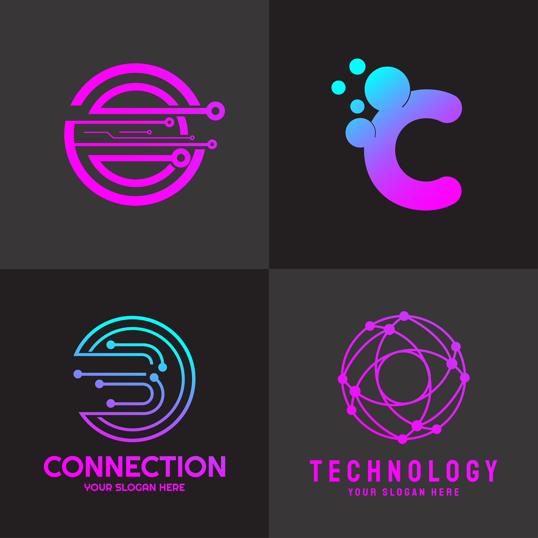 a collection of future technology icons for digital engineering 
