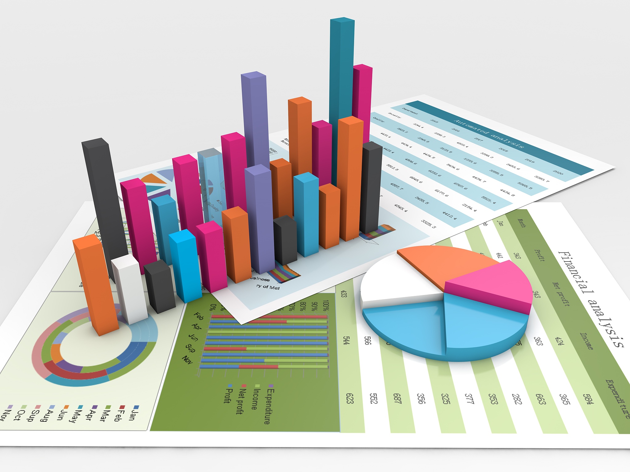 快速制作月报：多项数据汇总技巧
