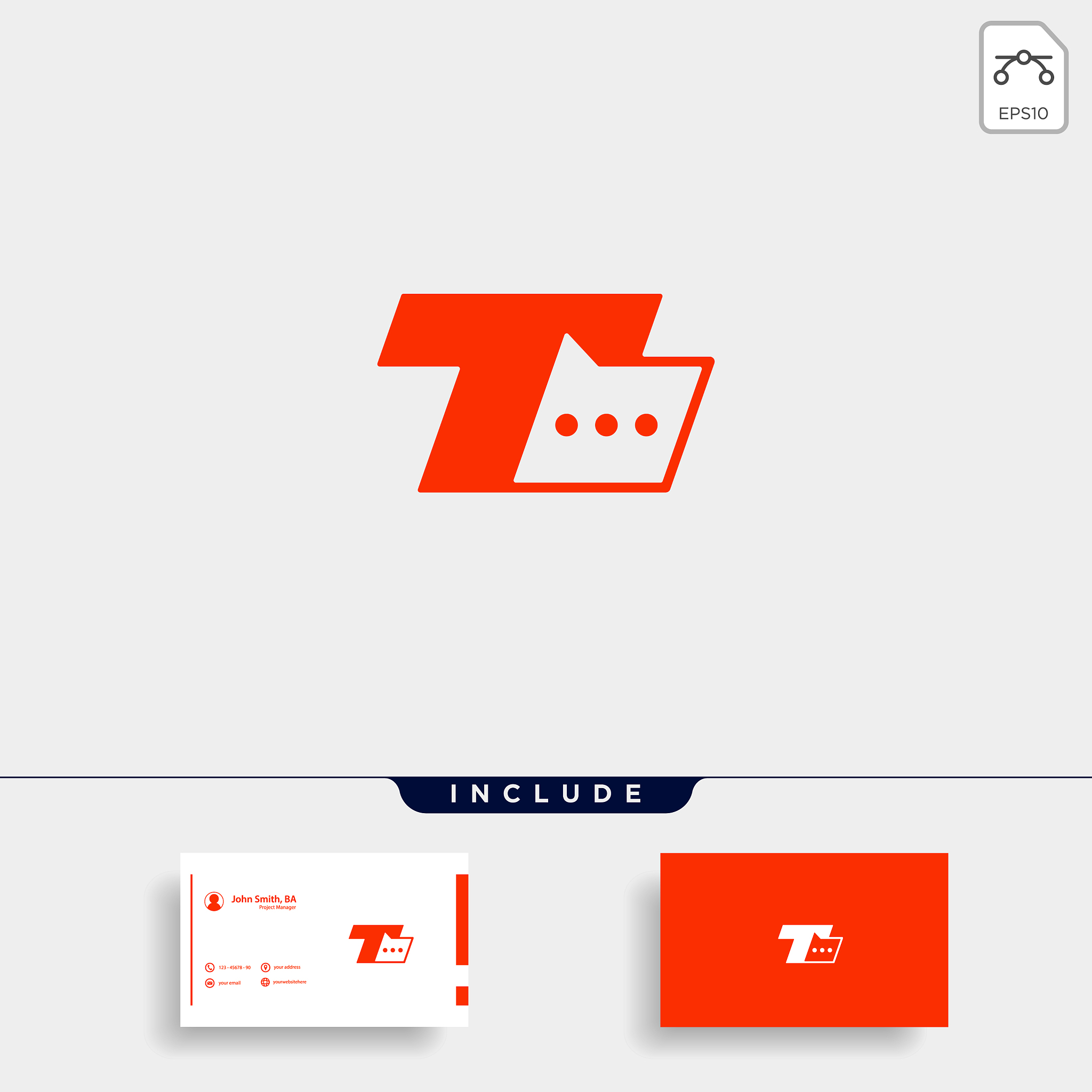letter t chat logo template design