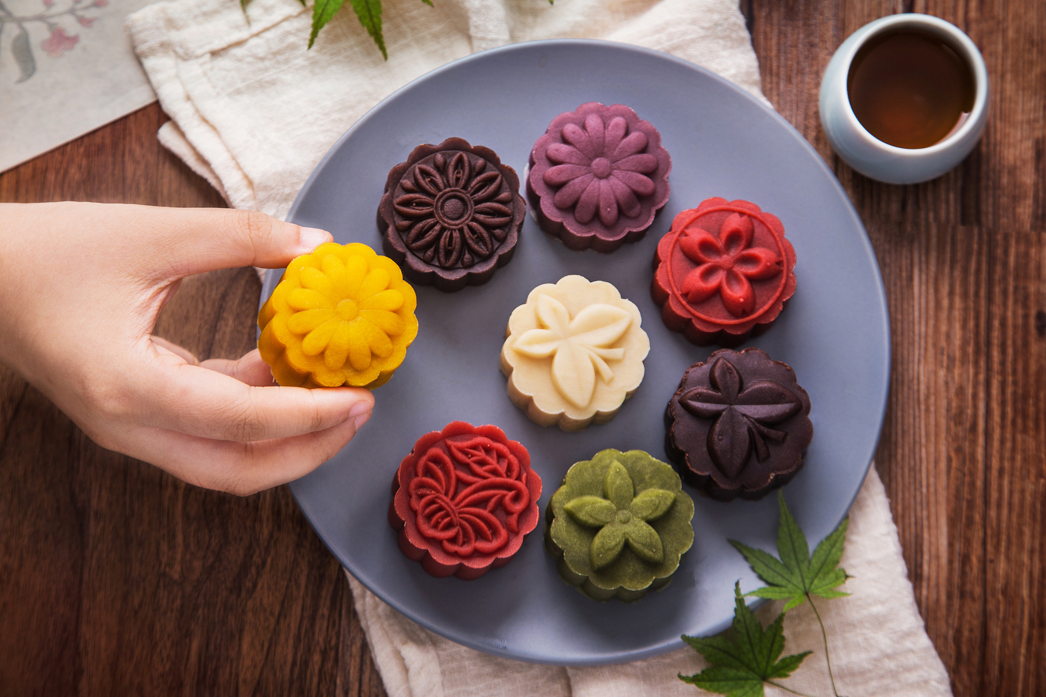 新式蛋糕皮月饼制作教程：柔软口感，简单易做