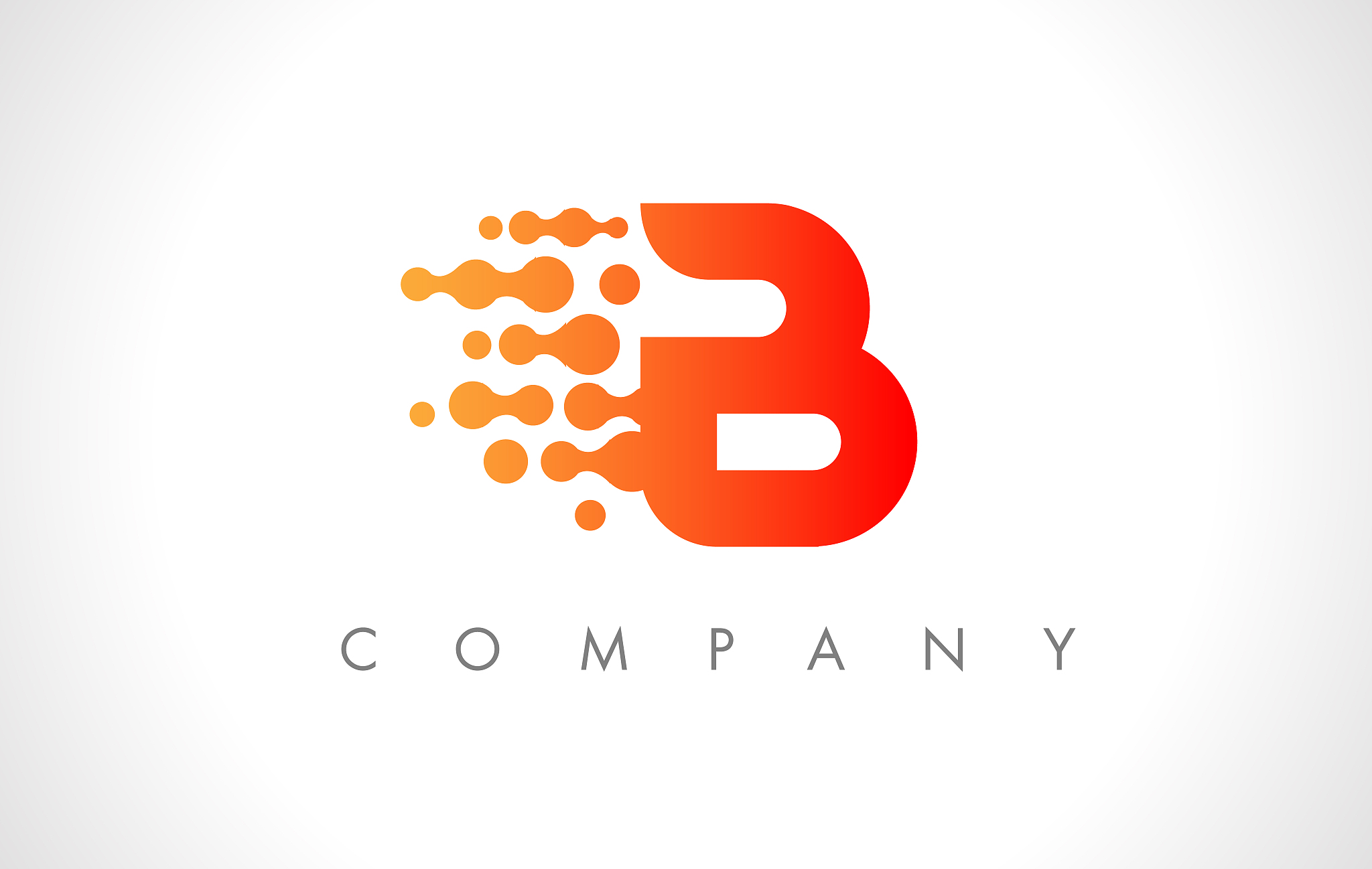 b logo b letter icon design