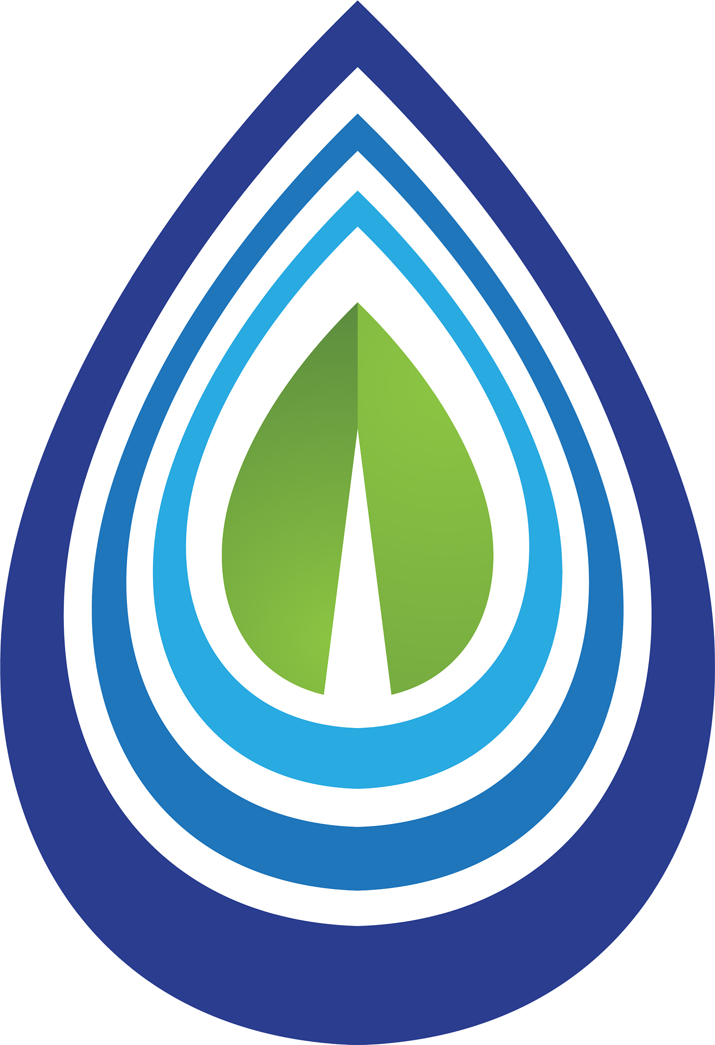 water drop logo template design