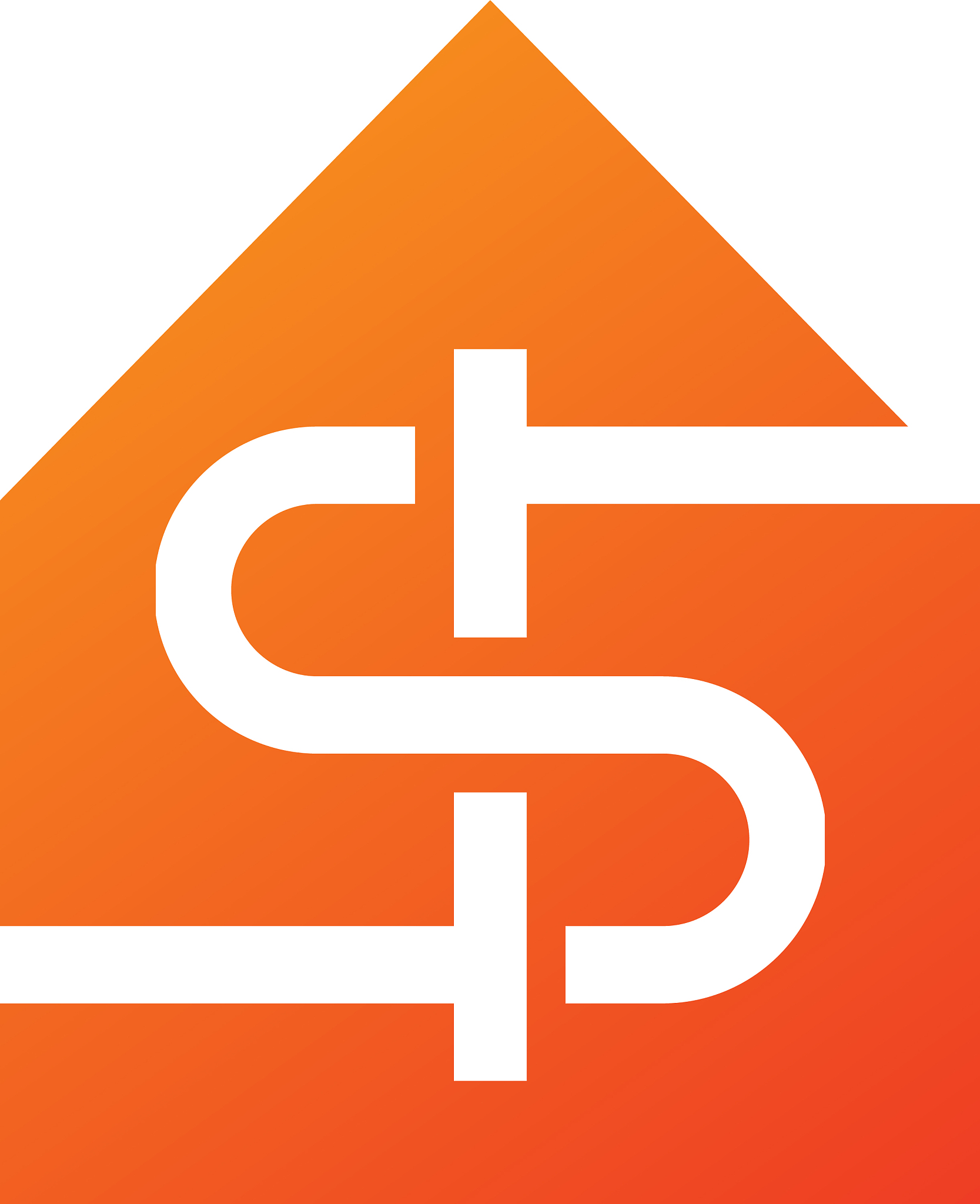 initial s logo template