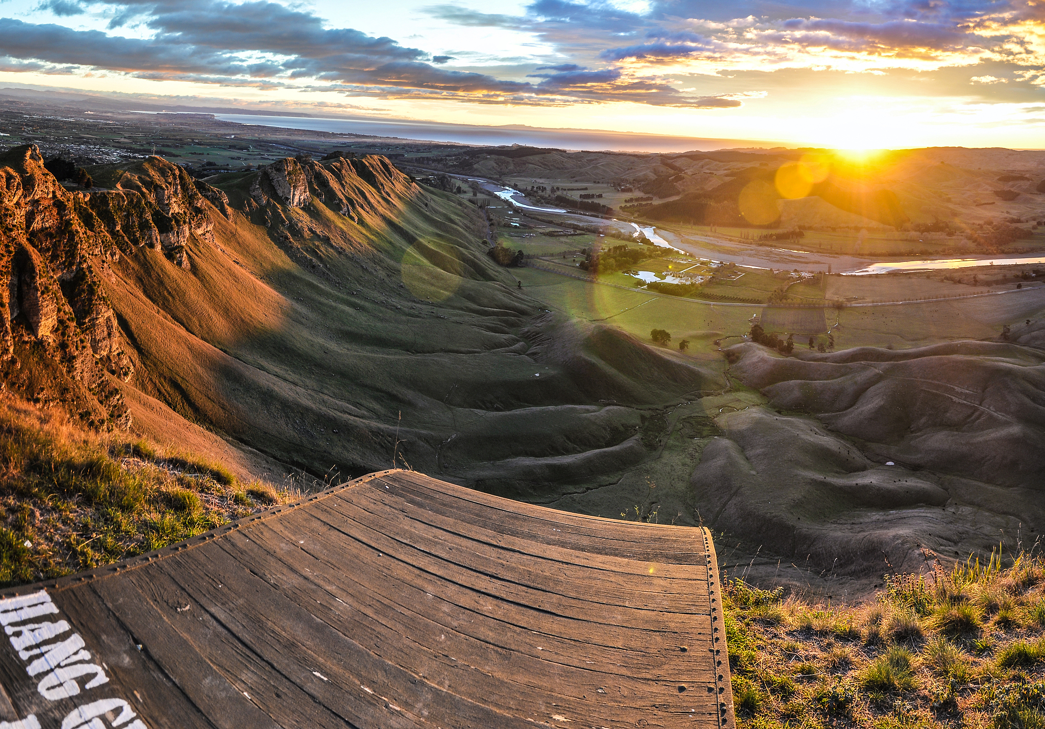 do you want to jump off te mata peak?