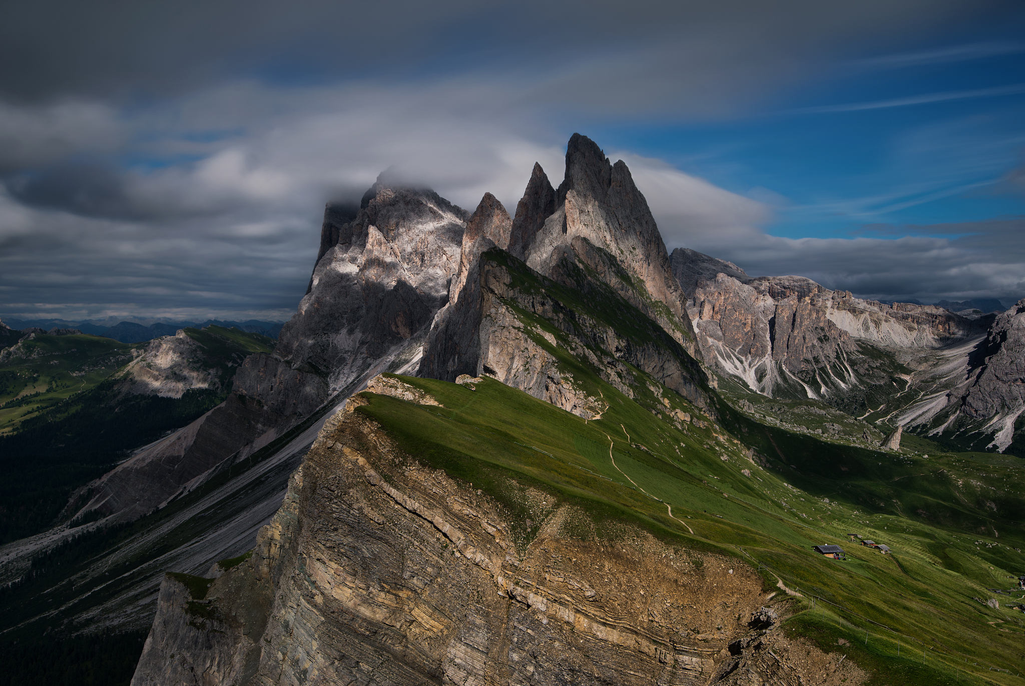 dolomite mountain top