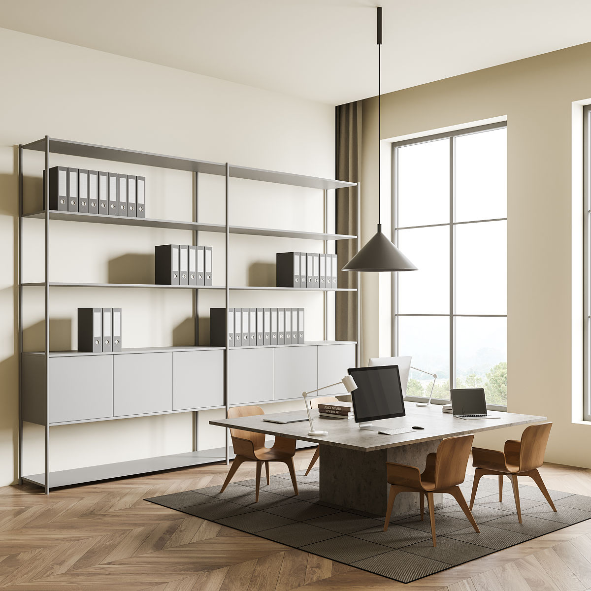 现代简约茶几设计：多储物空间的实用之美