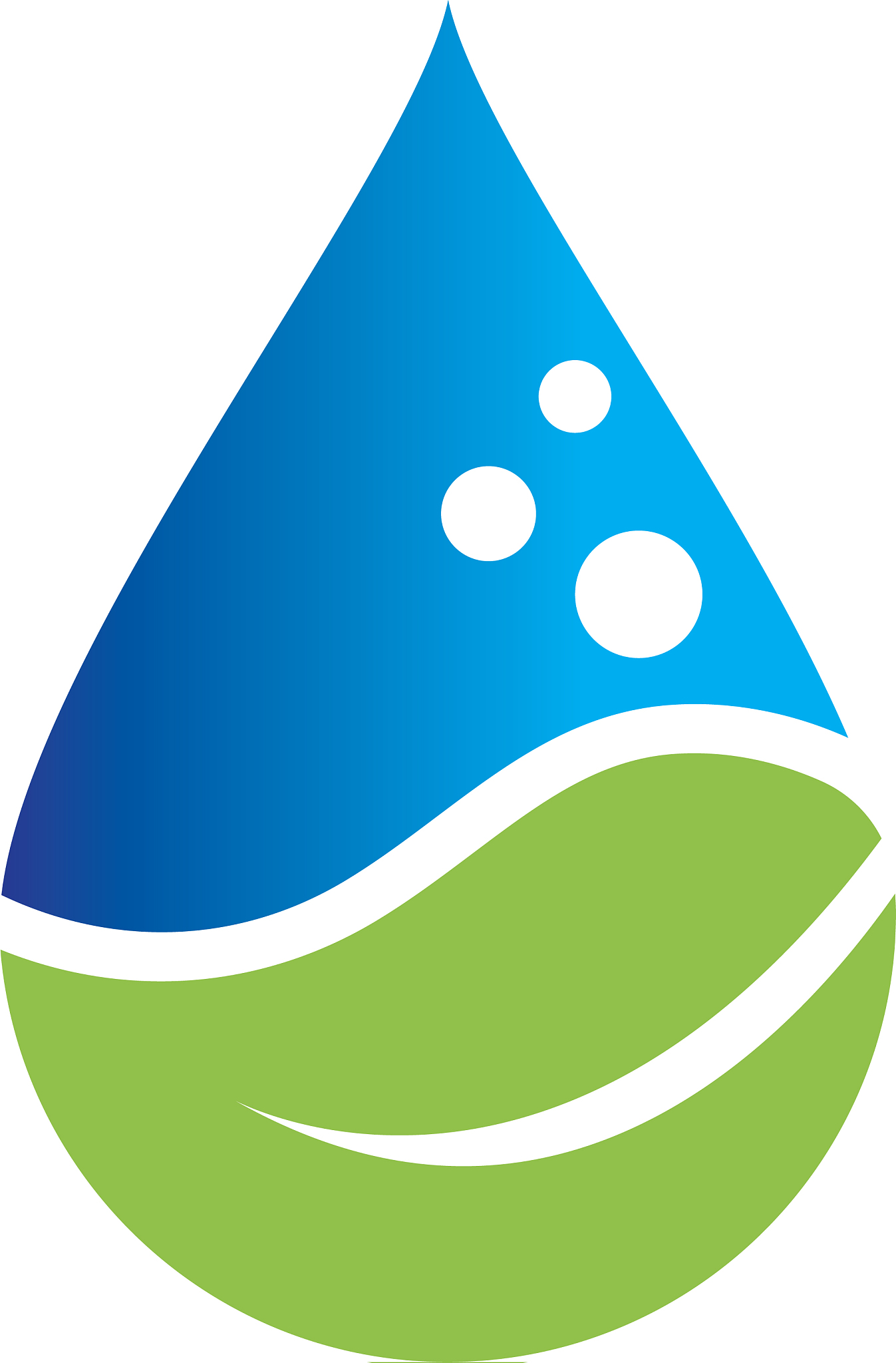 water drop logo template