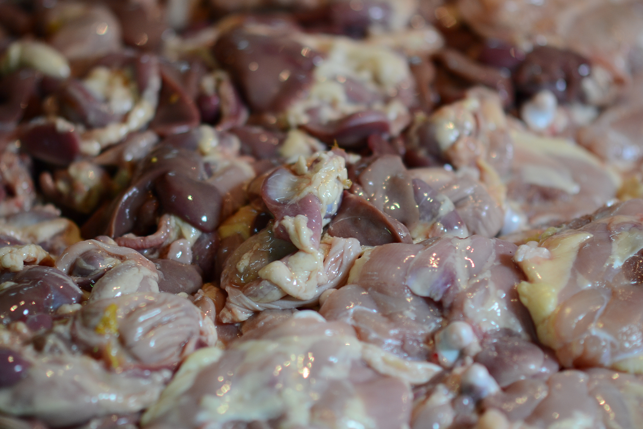 10个鸡心有多少克，