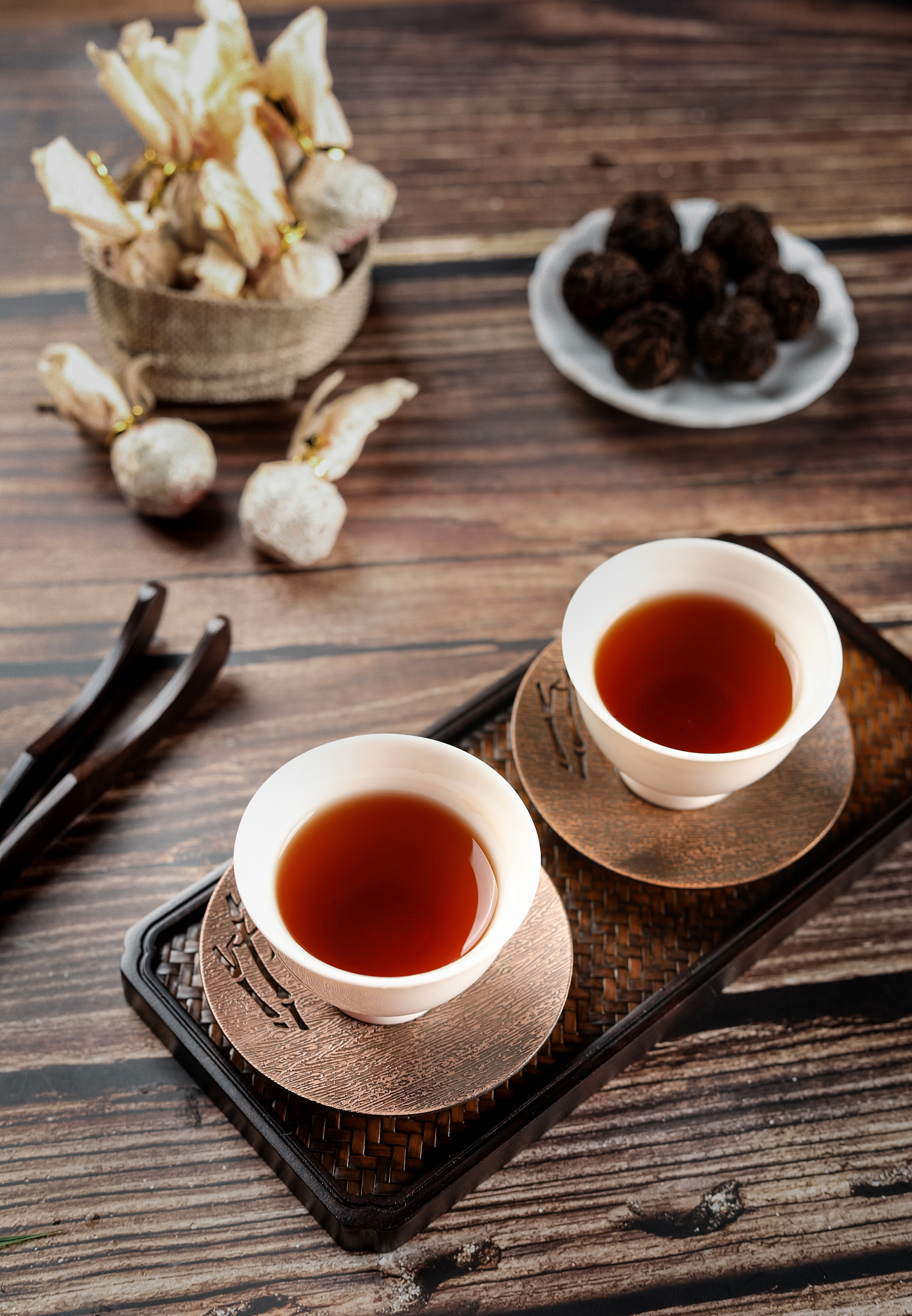 古树生普的下午茶