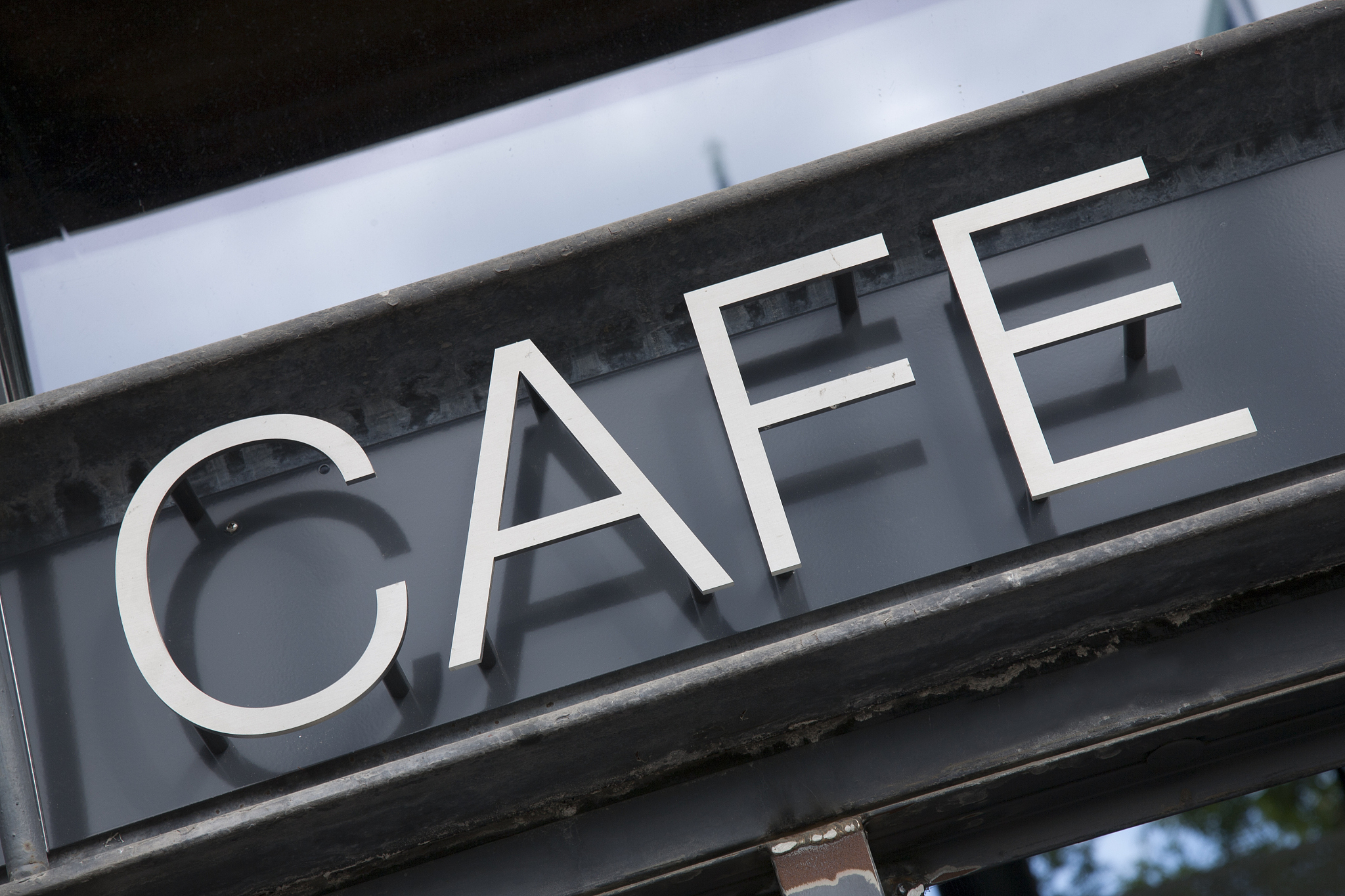 cafe sign