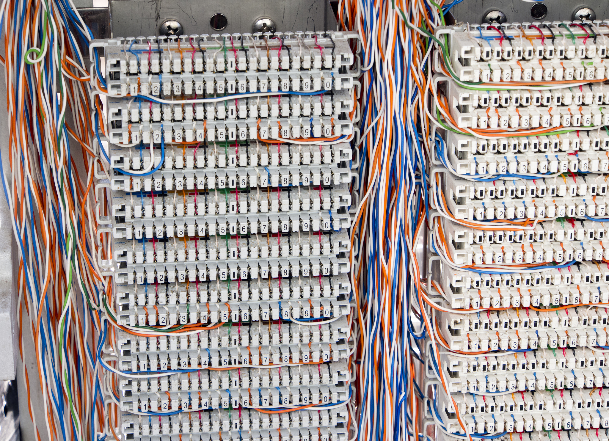 网络配线架端接实训