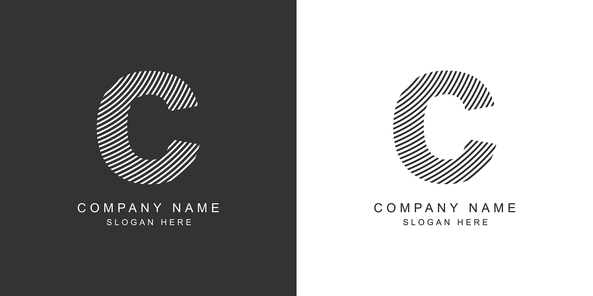c logo. c letter icon. vector illustration.