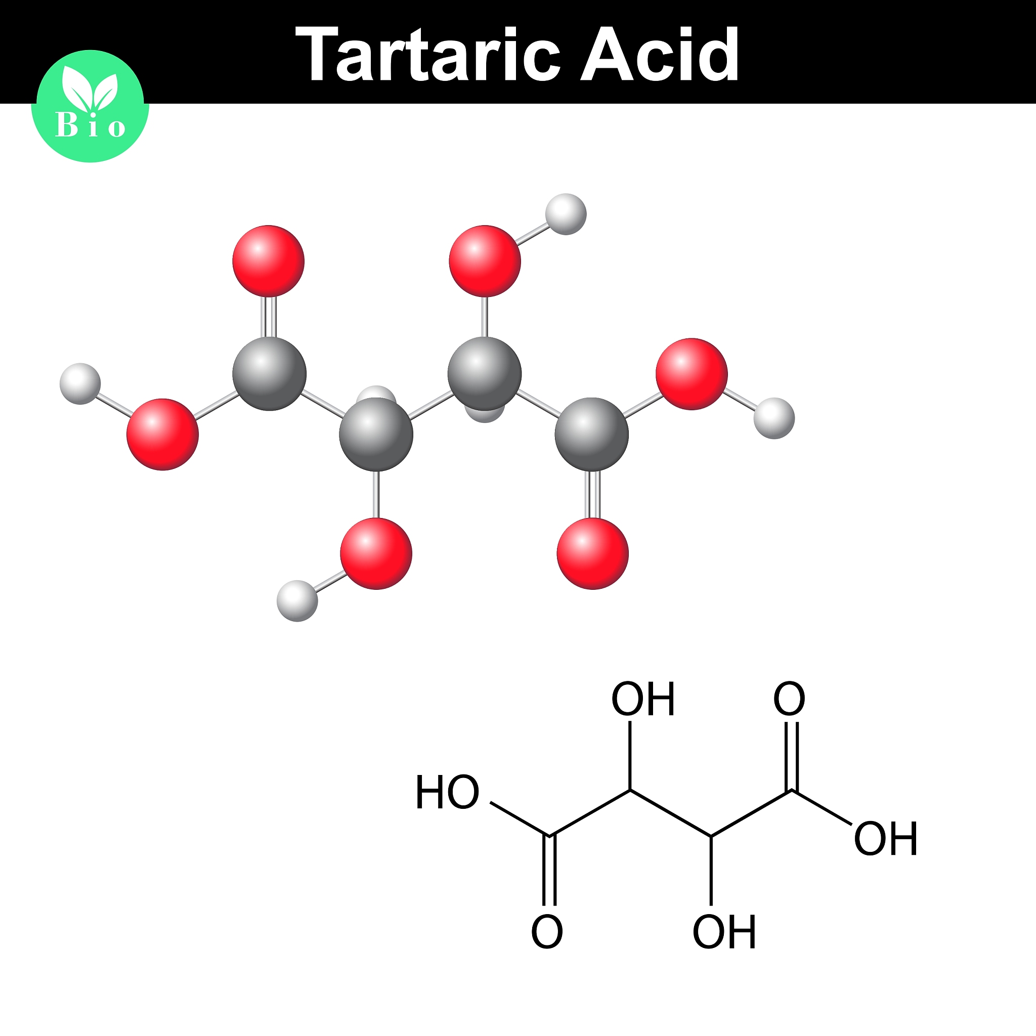 tartaric acid molecule