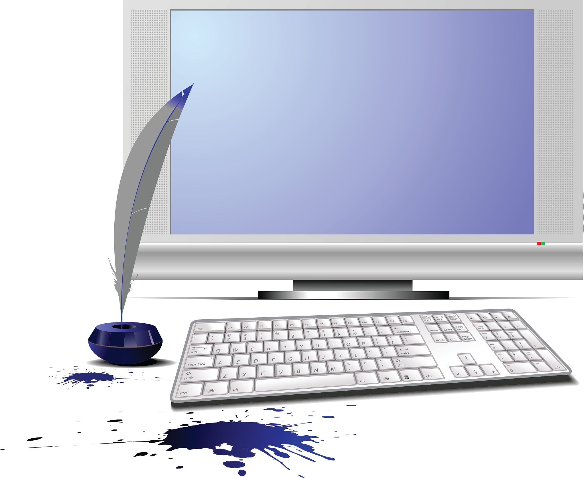 display and keyboard