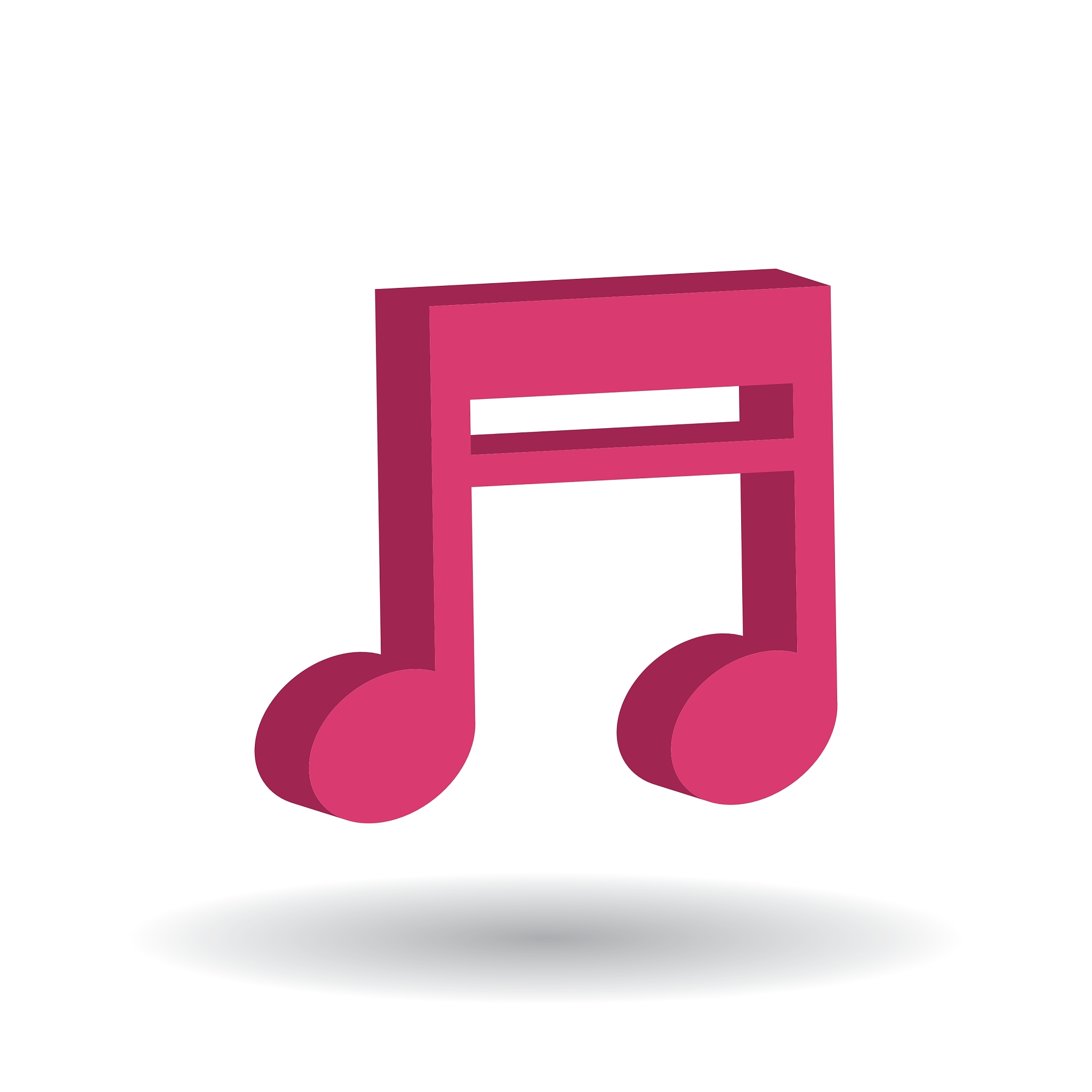 music note design