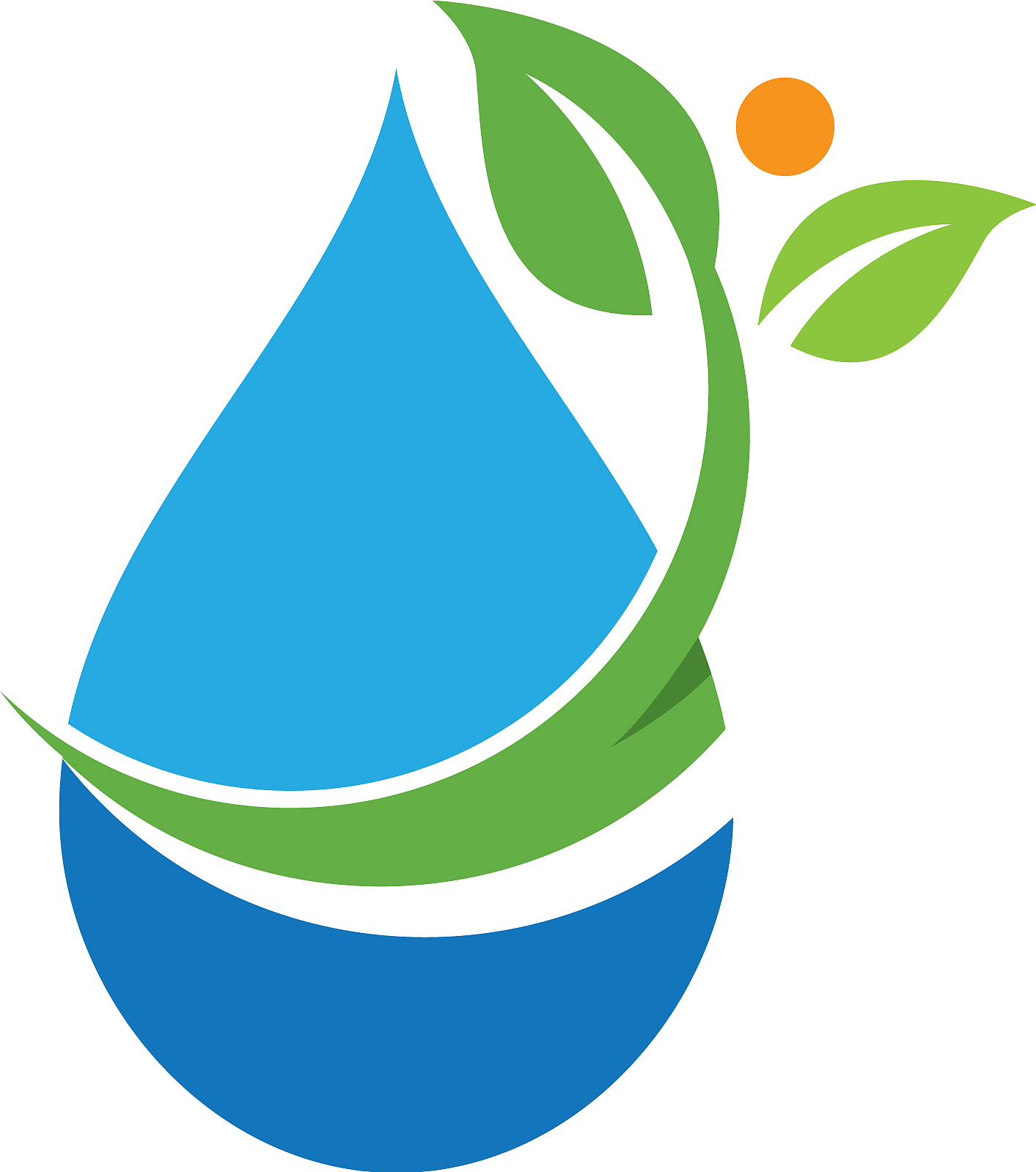 water drop logo template design