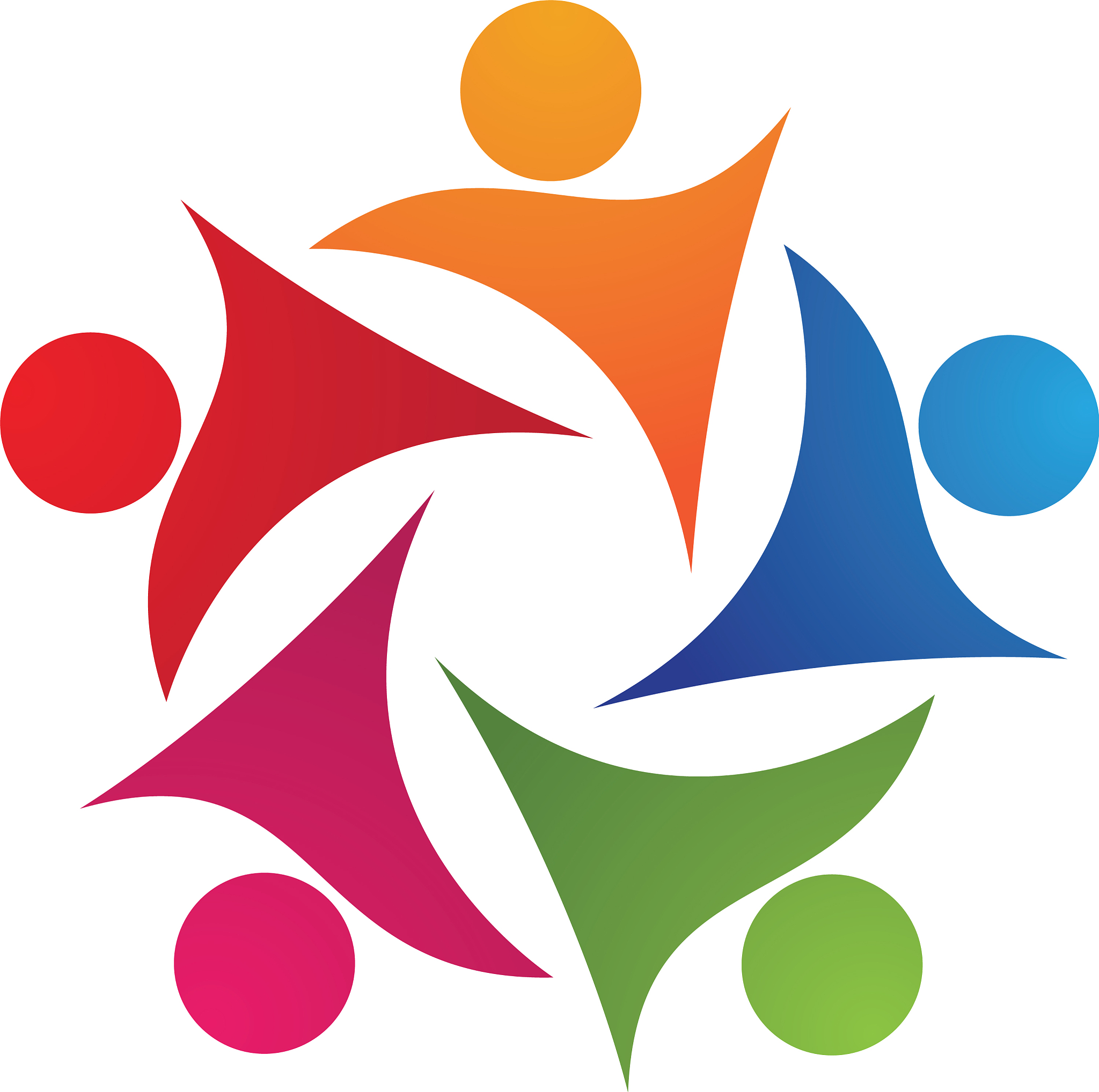 community people logo network and social