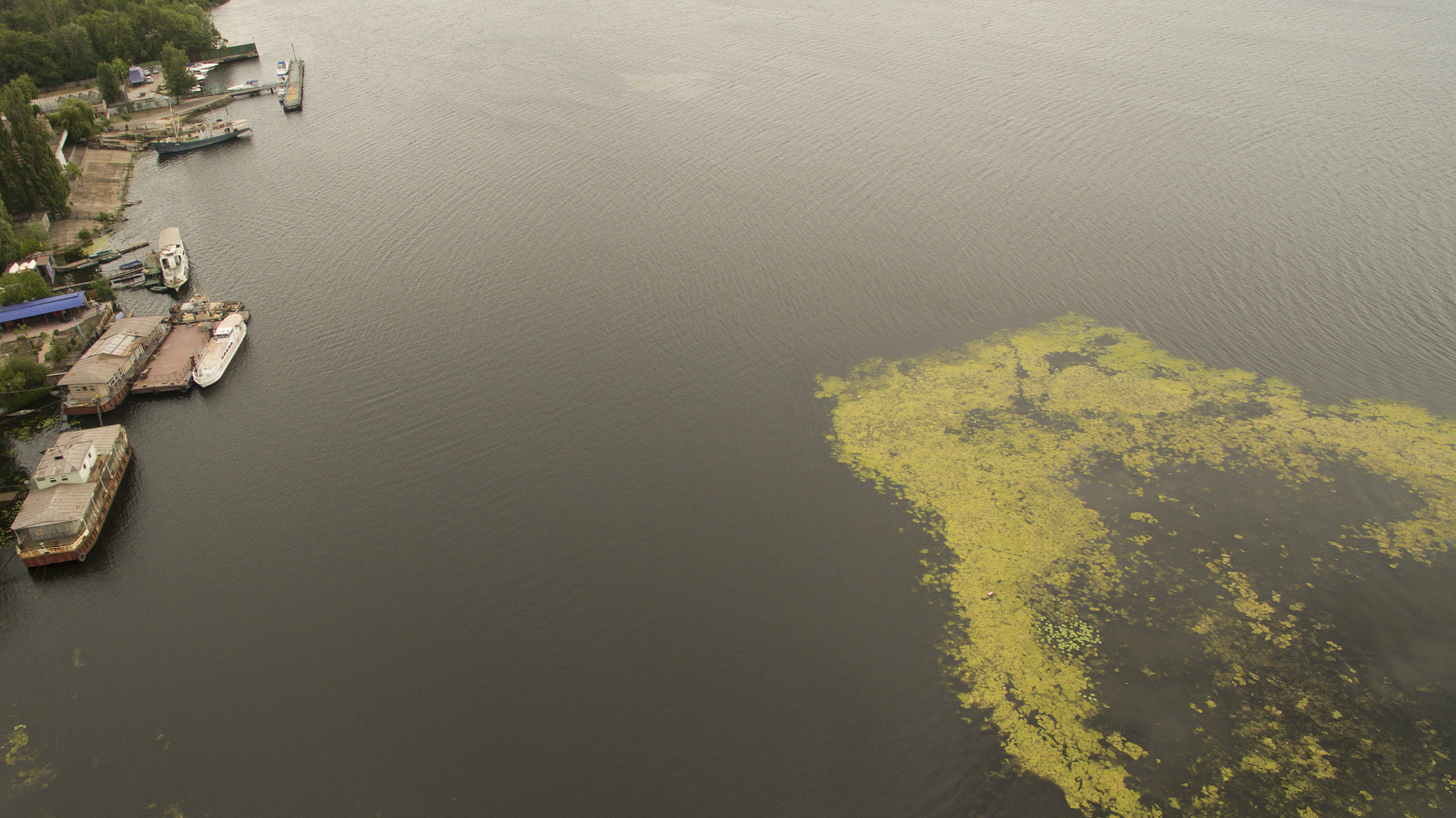 rest on the sea aerial photography