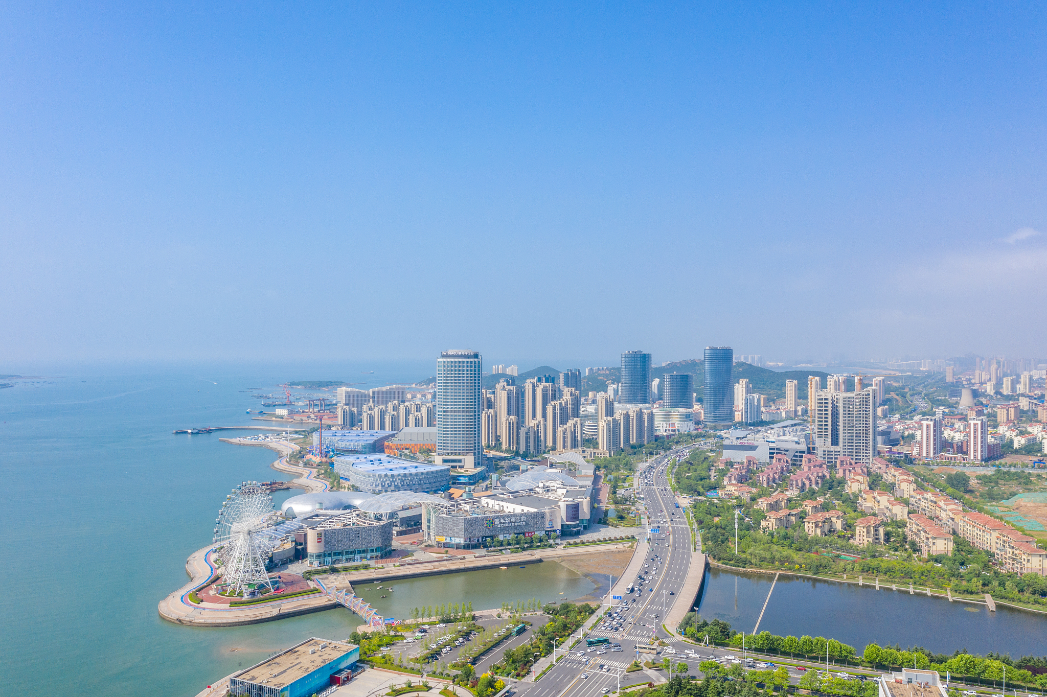 青岛西海岸城市风光