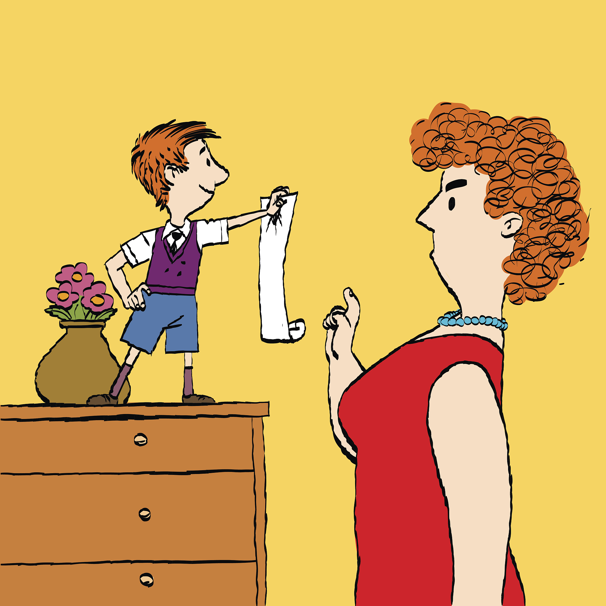 capricious little child, the list of requirements