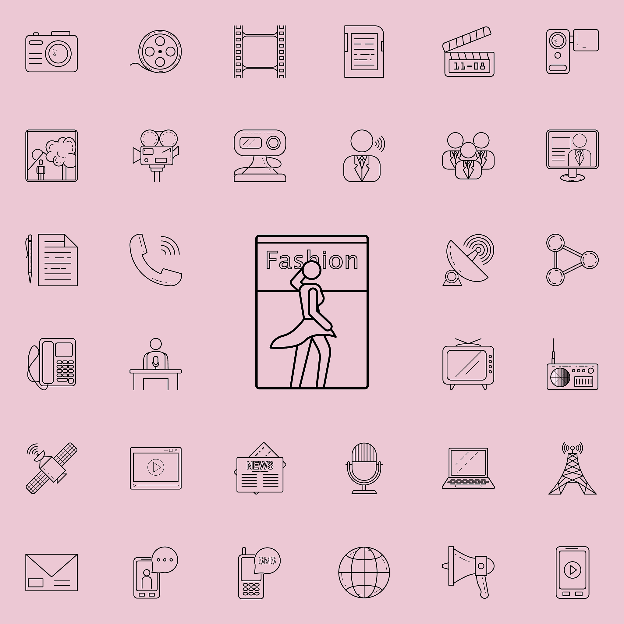 magazine cover icon. detailed set of media icons. premium qualit
