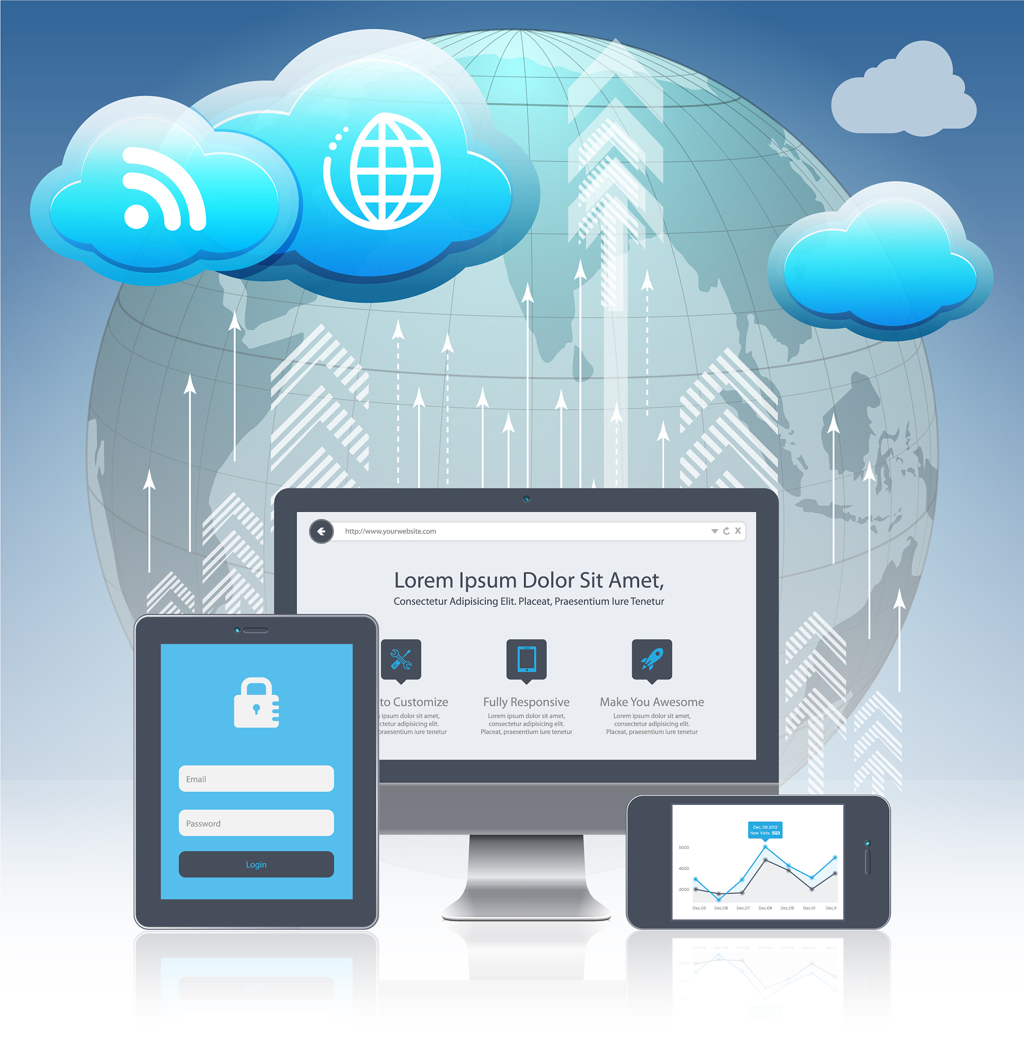 cloud computing concept design