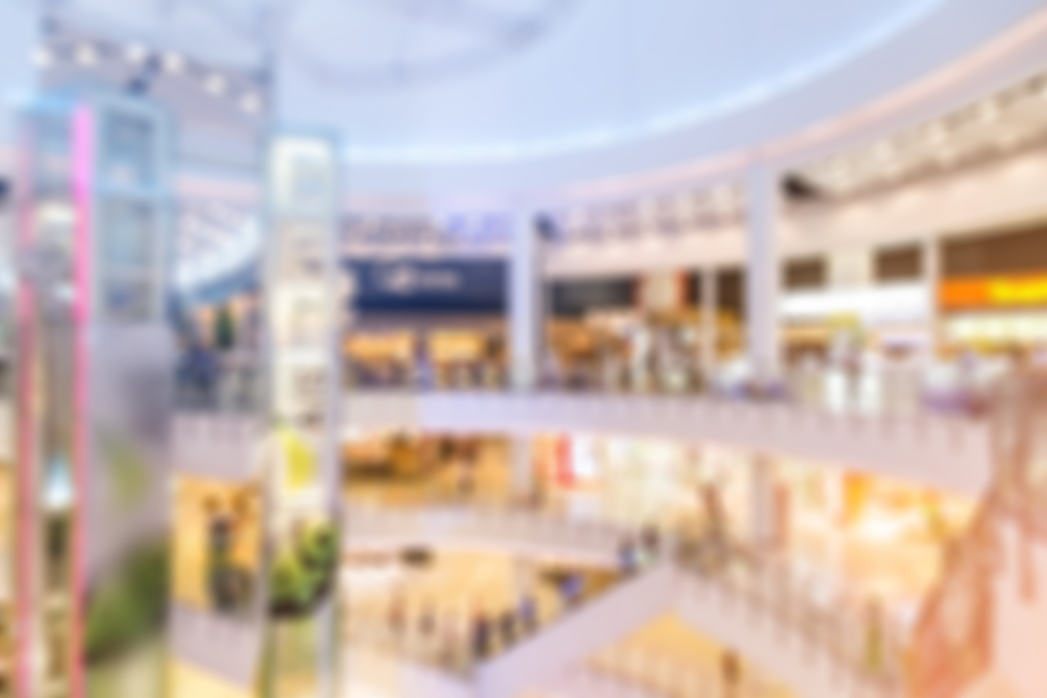 blur image background of main hall