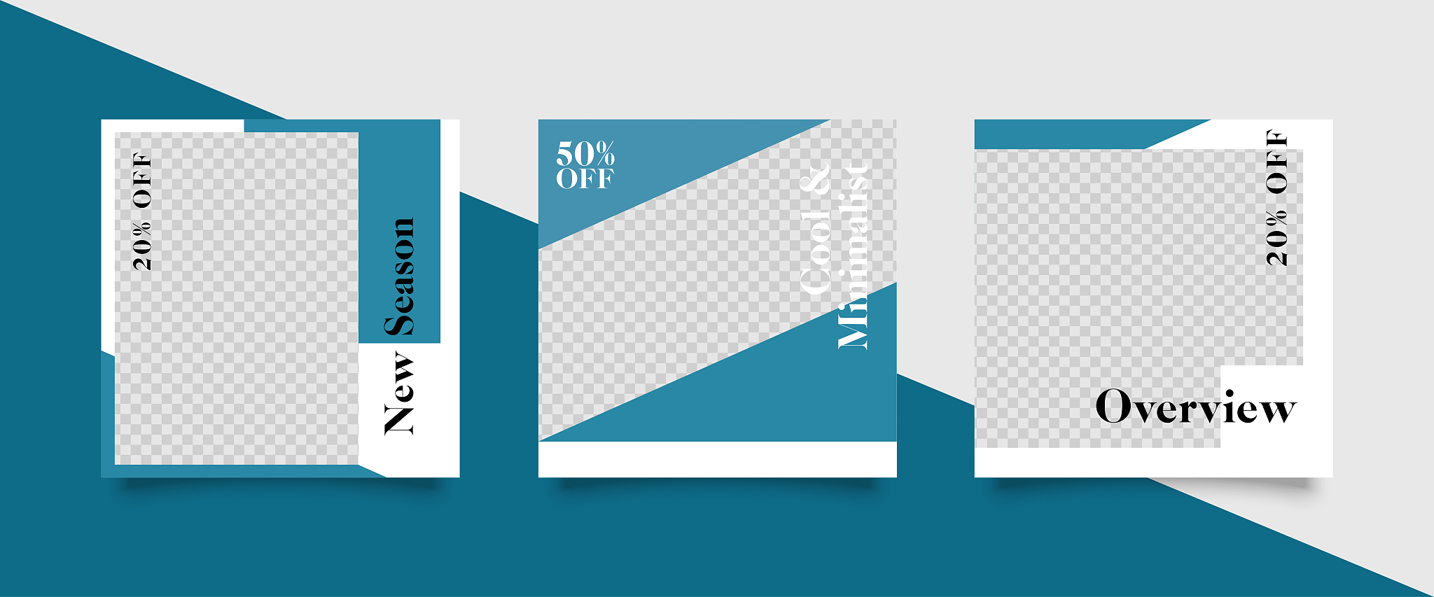 fashion social media post template