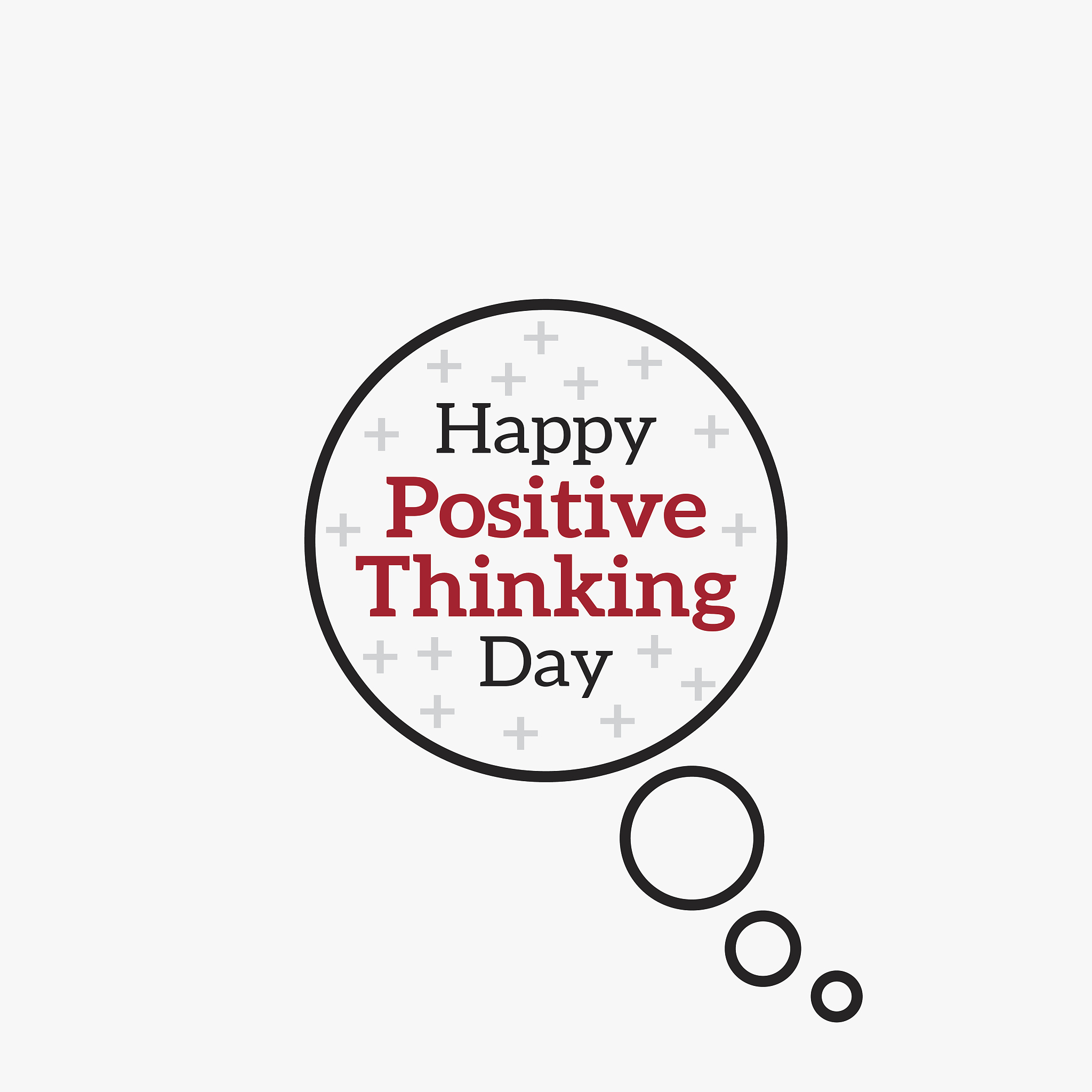 happy positive thinking day