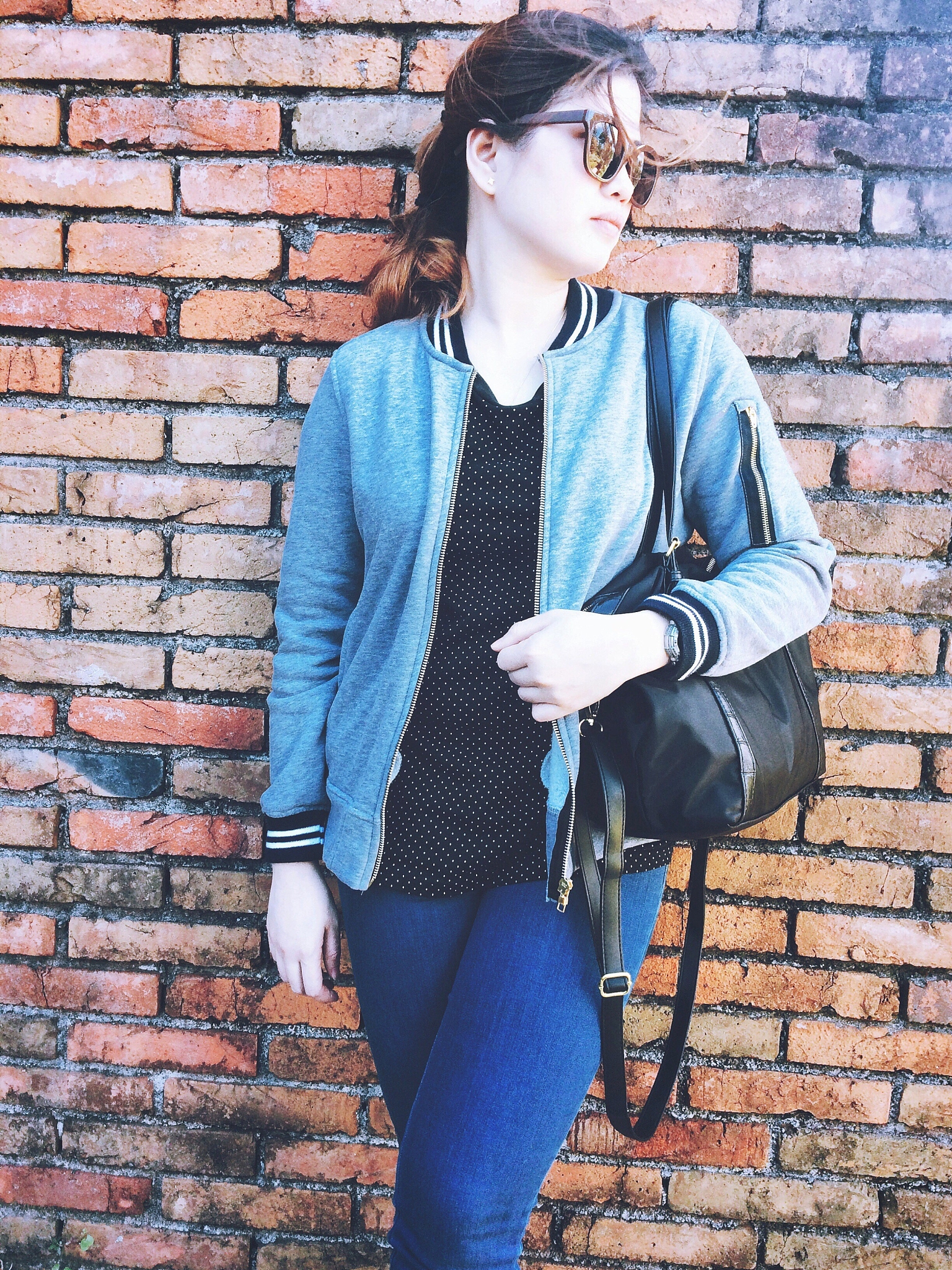 欧洲站女装大码圆领套头卫衣宽松印花无帽衫时尚百搭休闲上衣