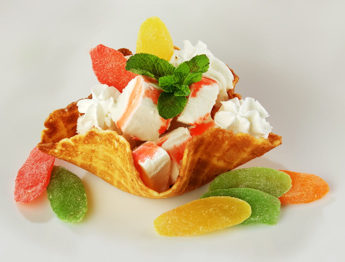 雪糕窩夫餅：新式甜點的美味與商機