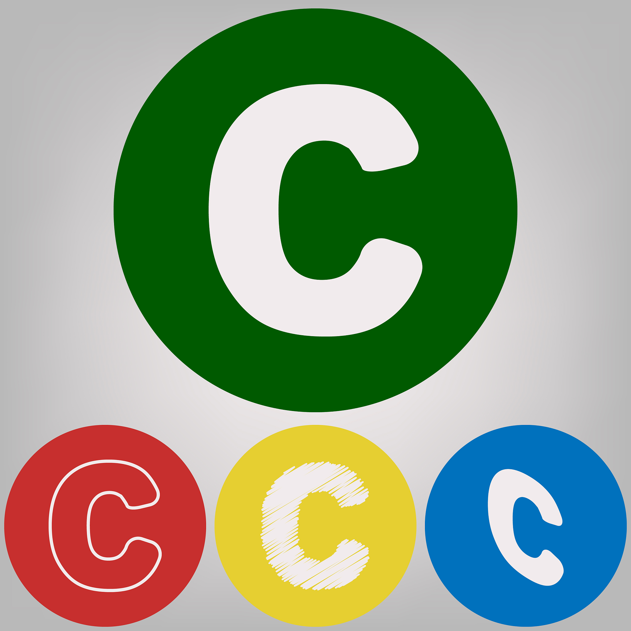 letter c sign design template element 4