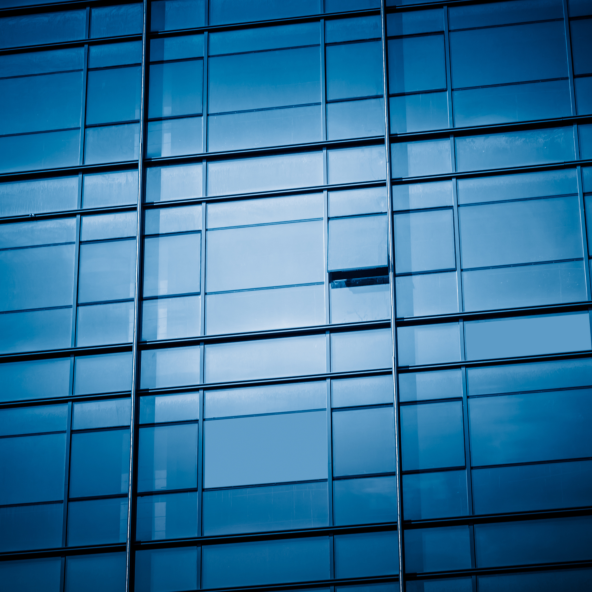 close up glass building detail in shanghai