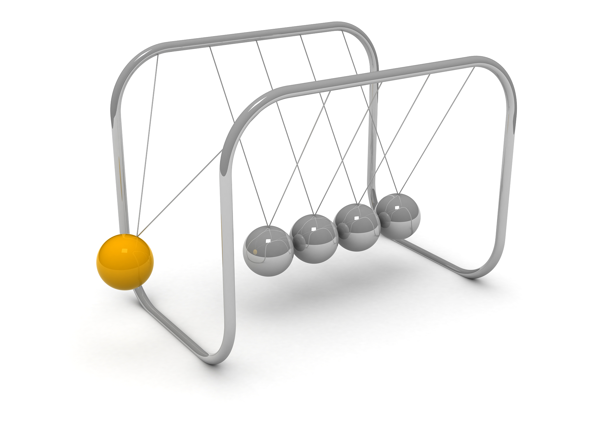 牛顿摆小球材料替代：金属、木头、塑料、玻璃、橡胶