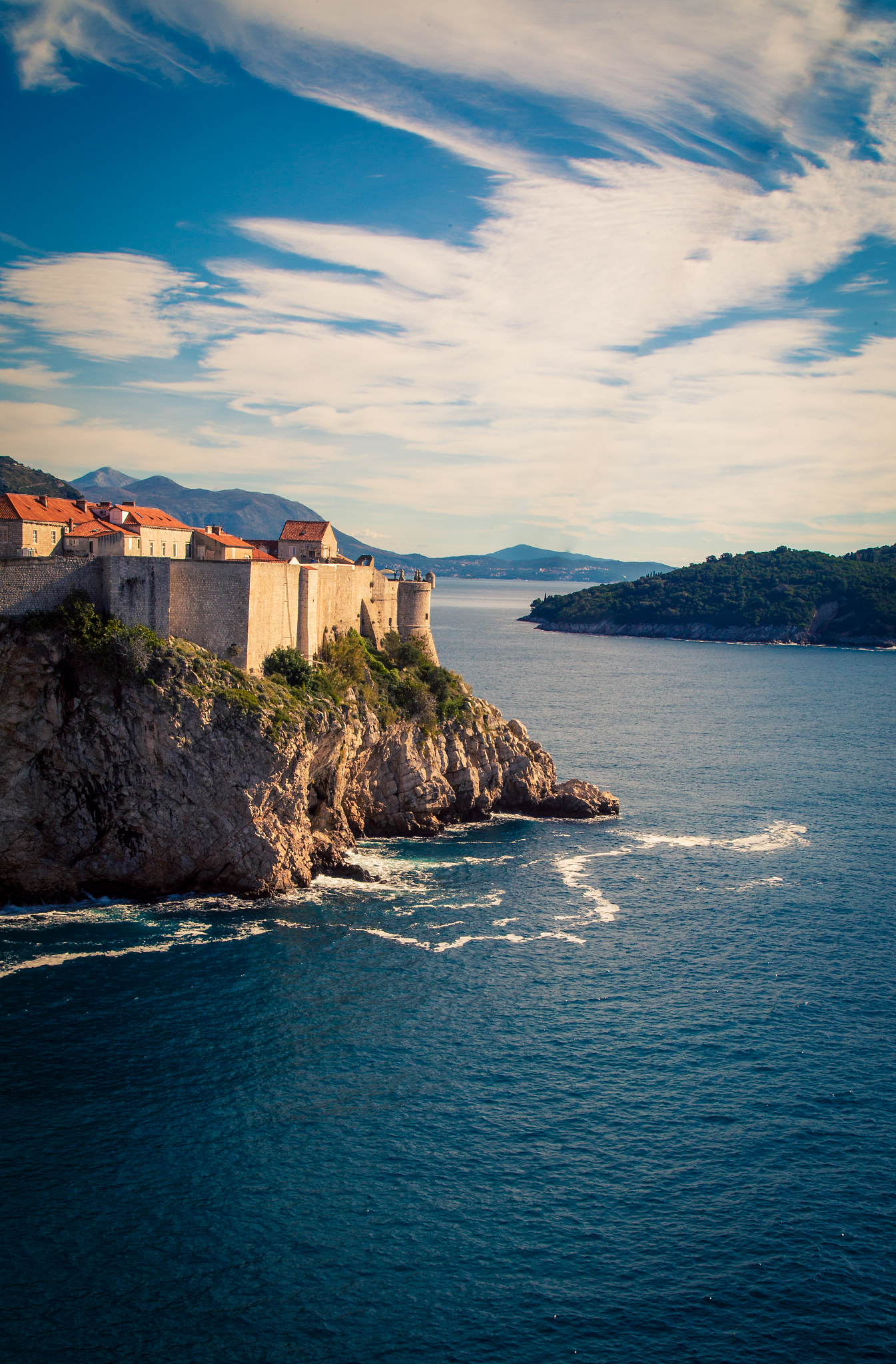 fortress city of dubrovnik croatia