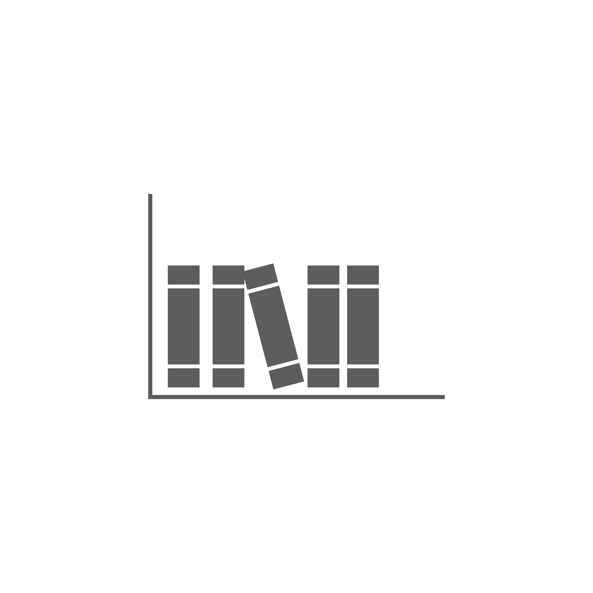 books on the shelf icon. element of education icon. premium qual