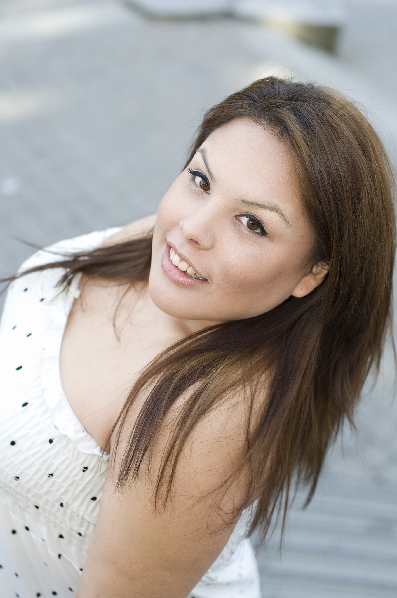 beautiful young woman