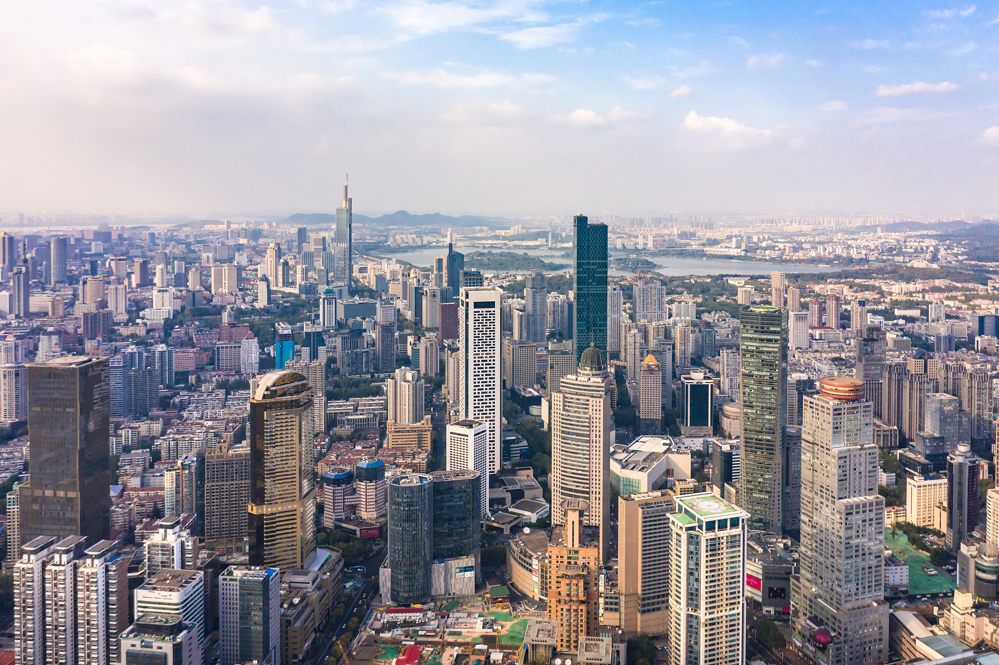 nanjing city architecture scenery