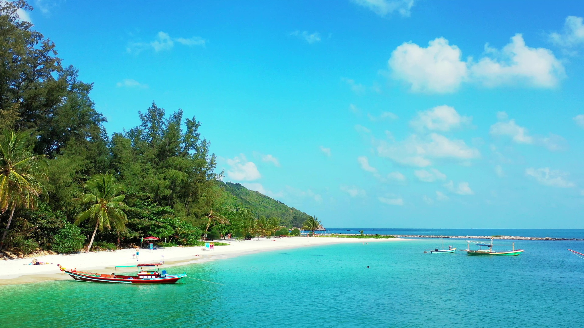 phuket beach in thailand