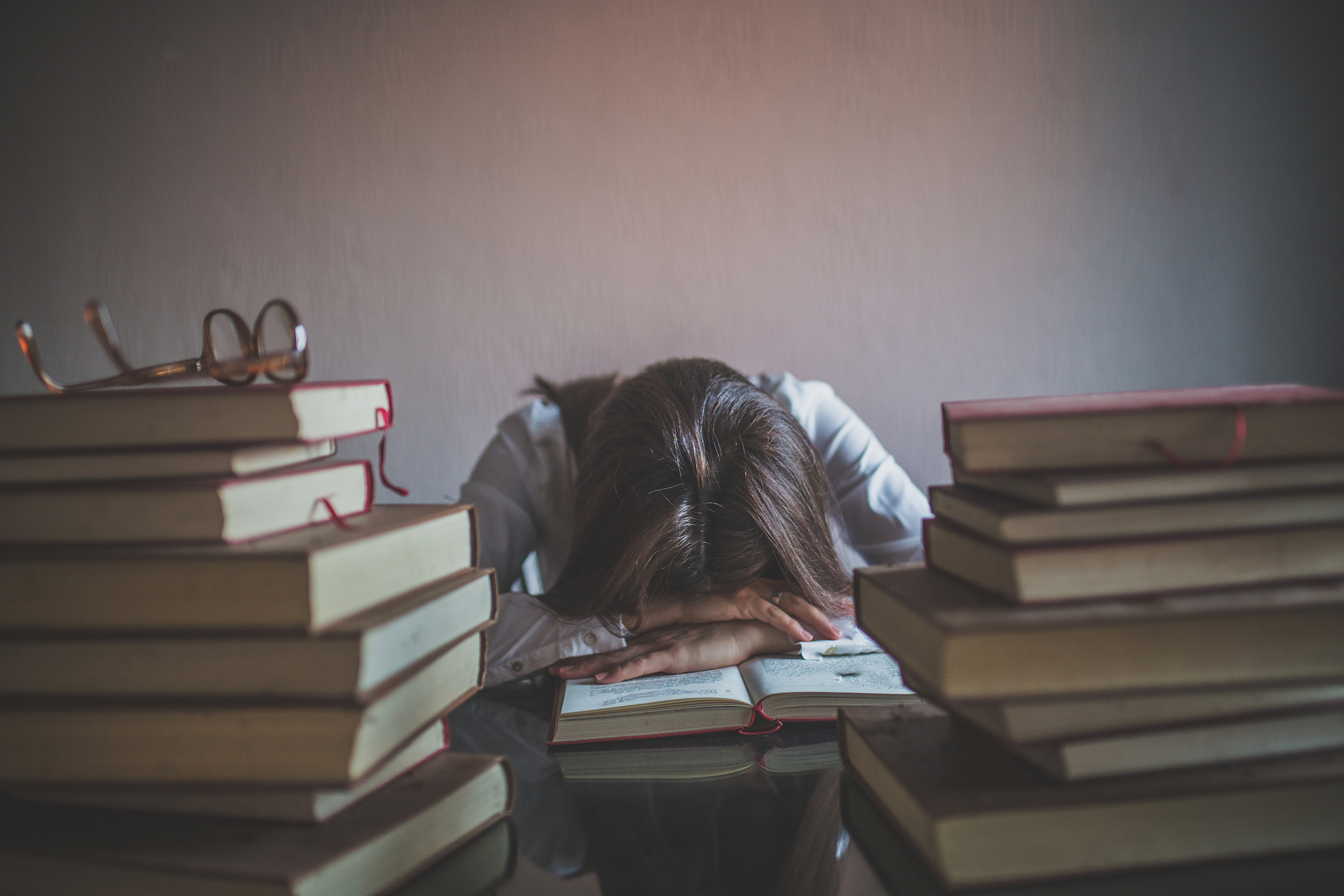 tired of studying