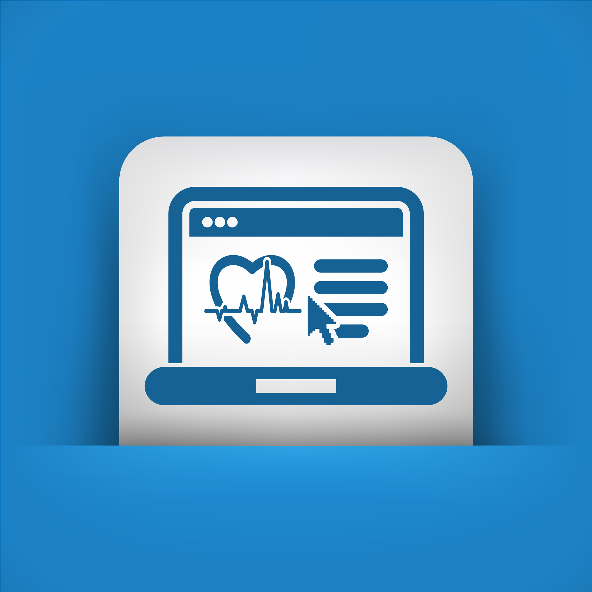 medical website page