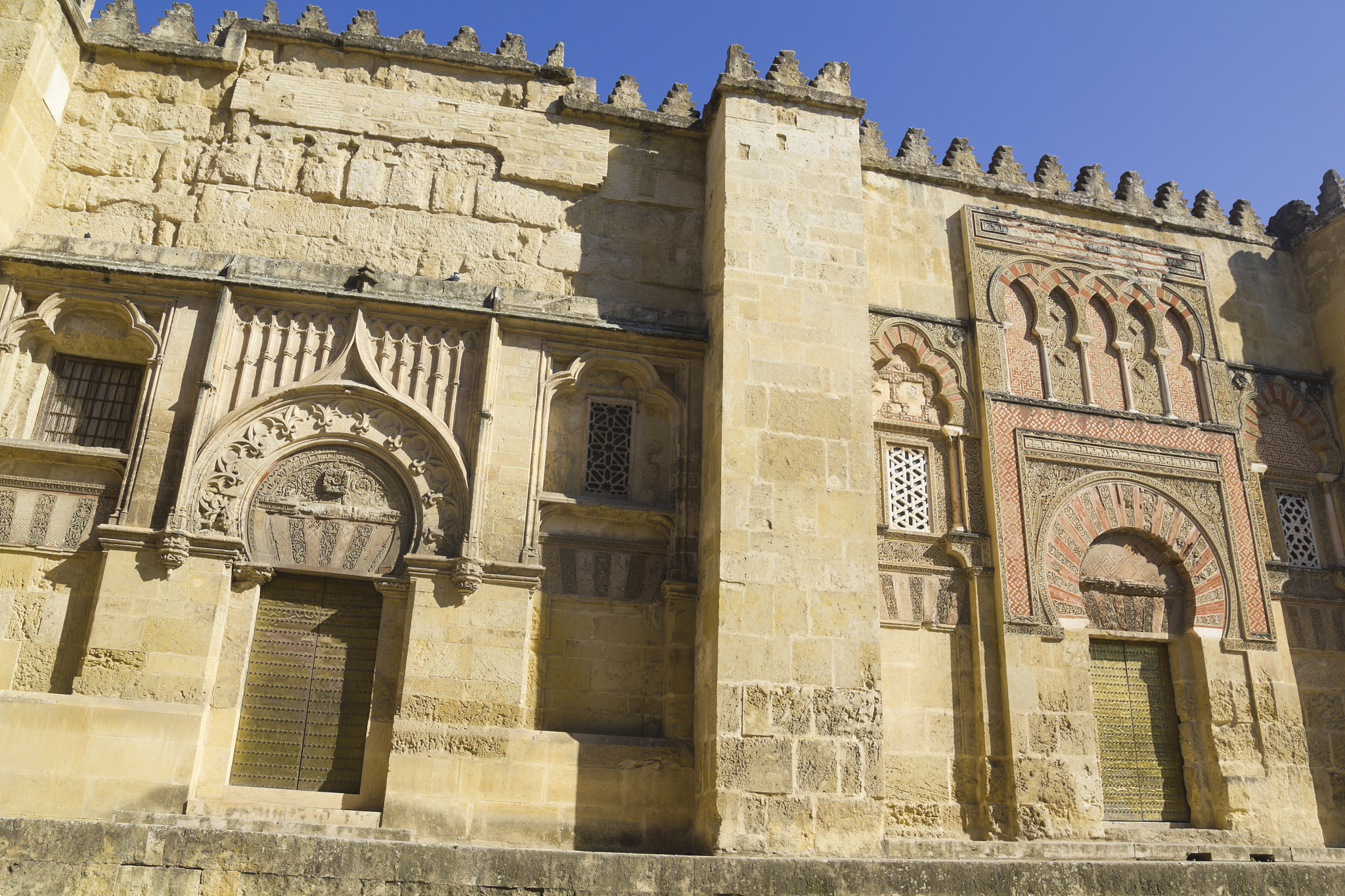 the great mosque in cordoba, spain.