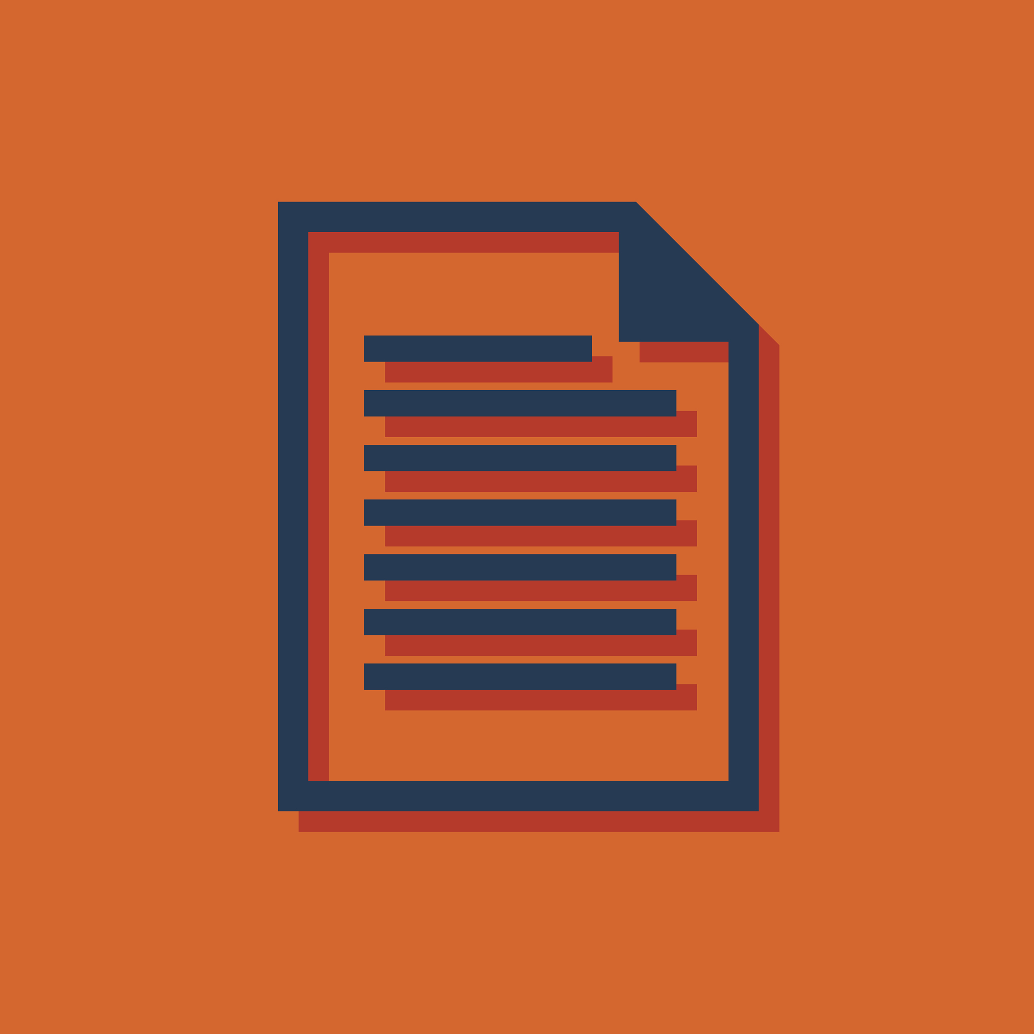 icon of document